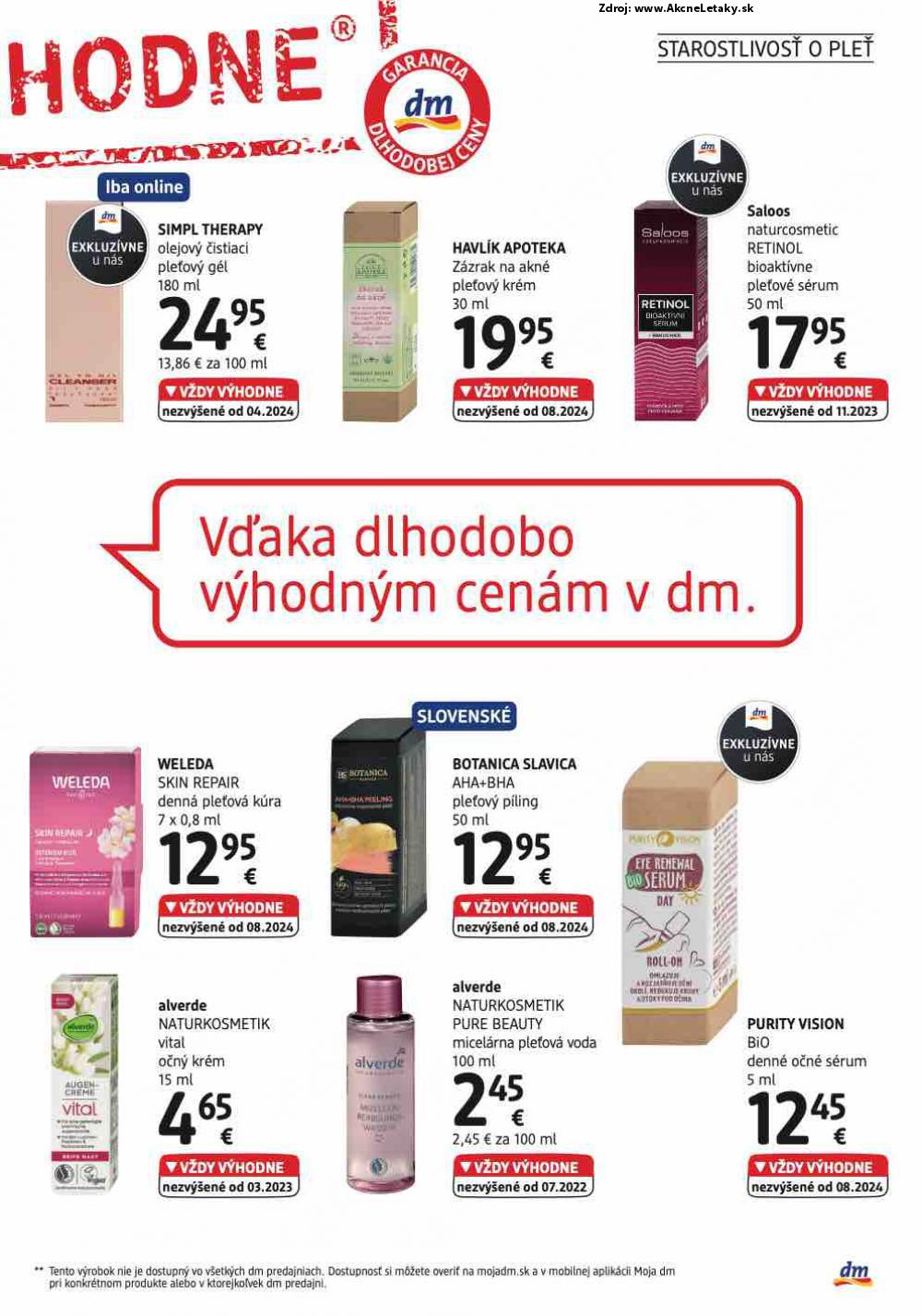 Leták dm drogerie (1. 1. - 31. 1. 2025) - strana 7 z 32