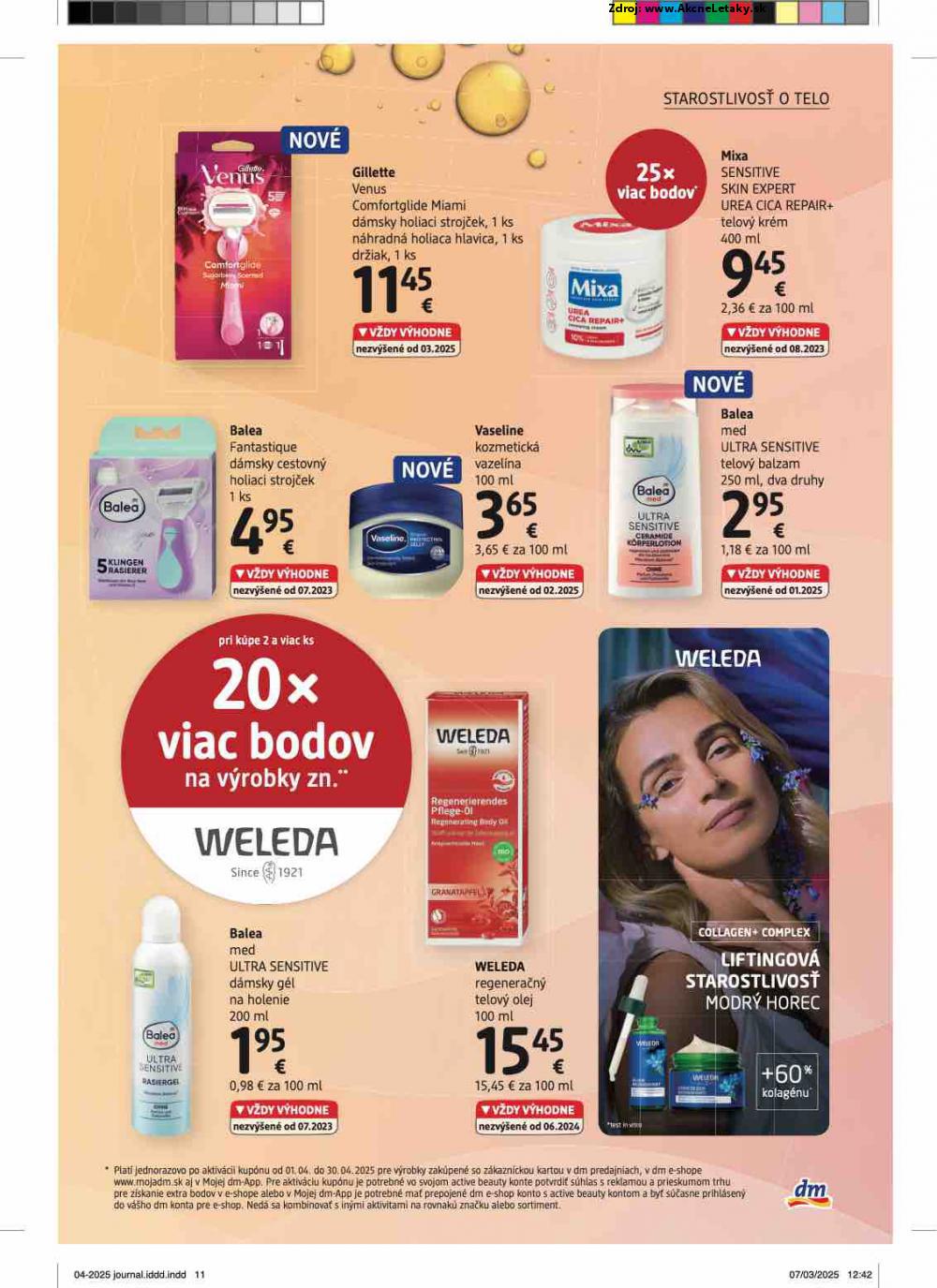 Leták dm drogerie (1. 4. - 30. 4. 2025) - strana 11 z 32