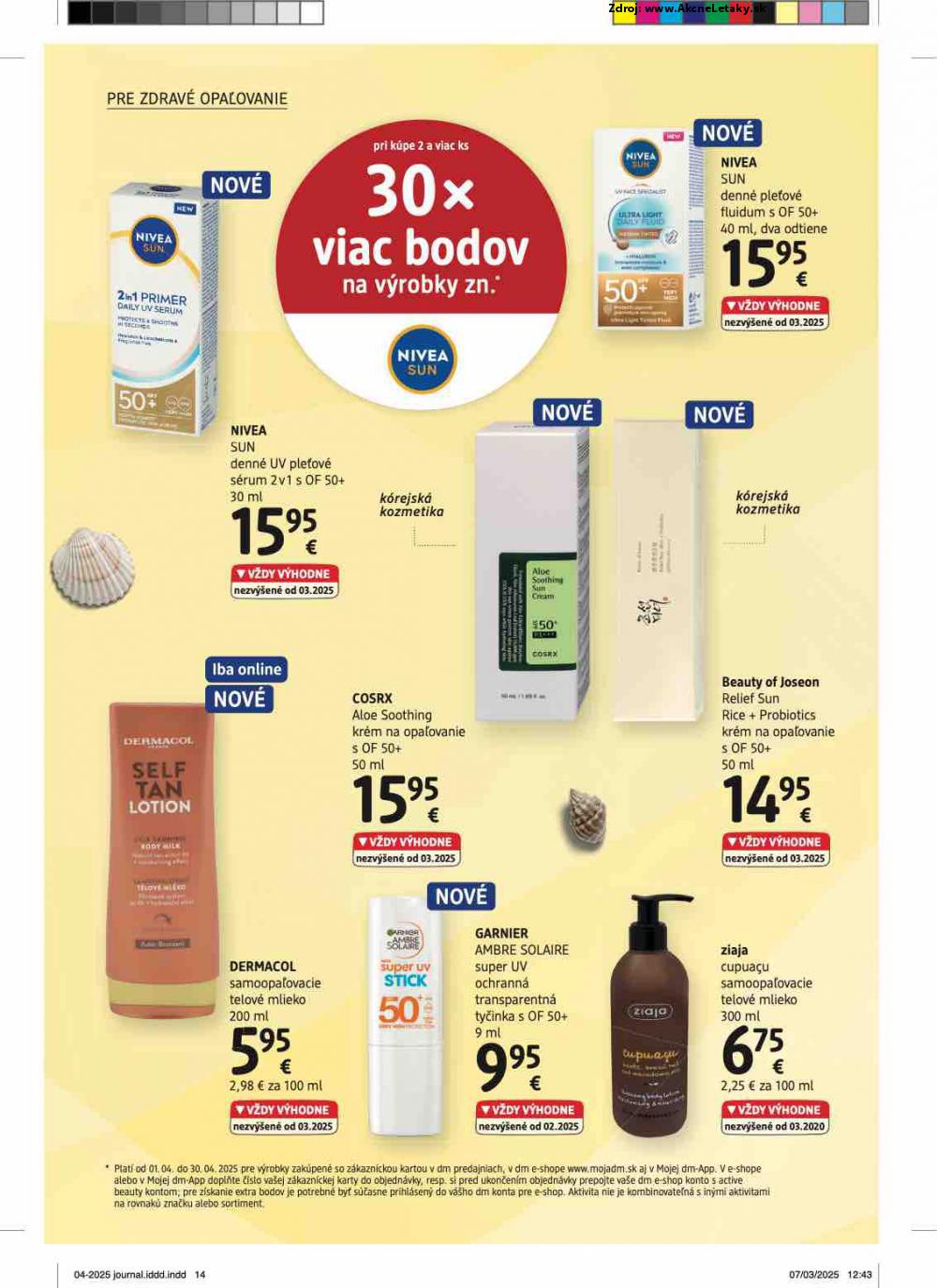 Leták dm drogerie (1. 4. - 30. 4. 2025) - strana 14 z 32