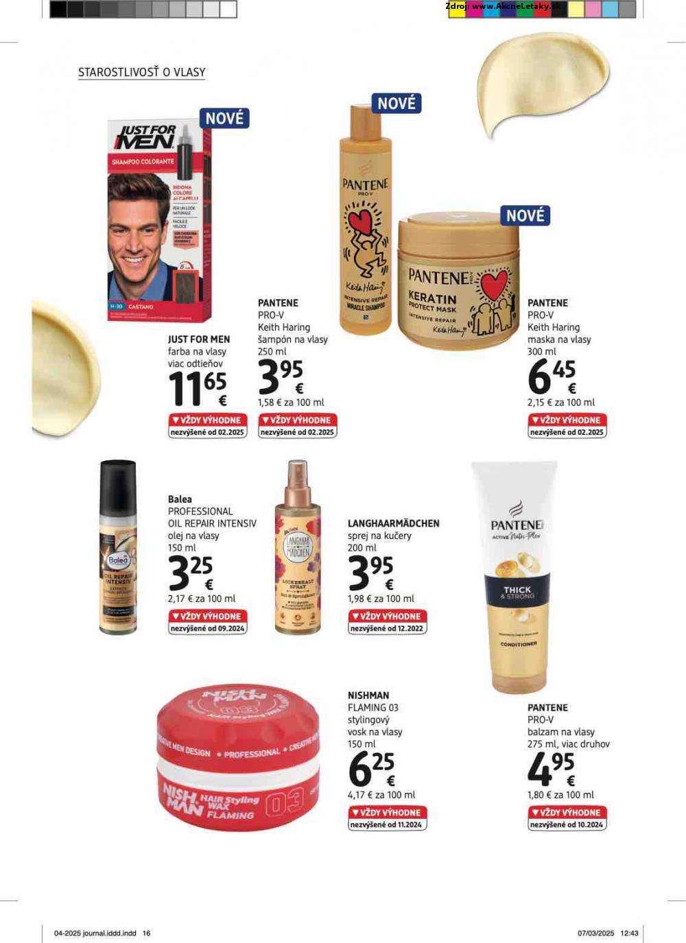 Leták dm drogerie (1. 4. - 30. 4. 2025) - strana 16 z 32