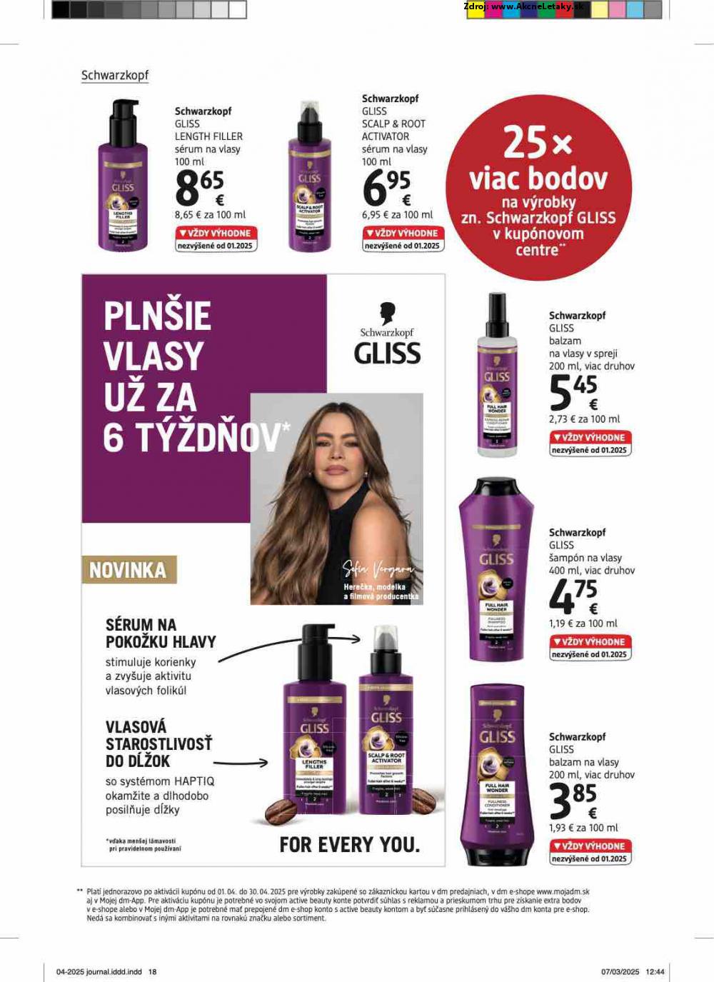 Leták dm drogerie (1. 4. - 30. 4. 2025) - strana 18 z 32