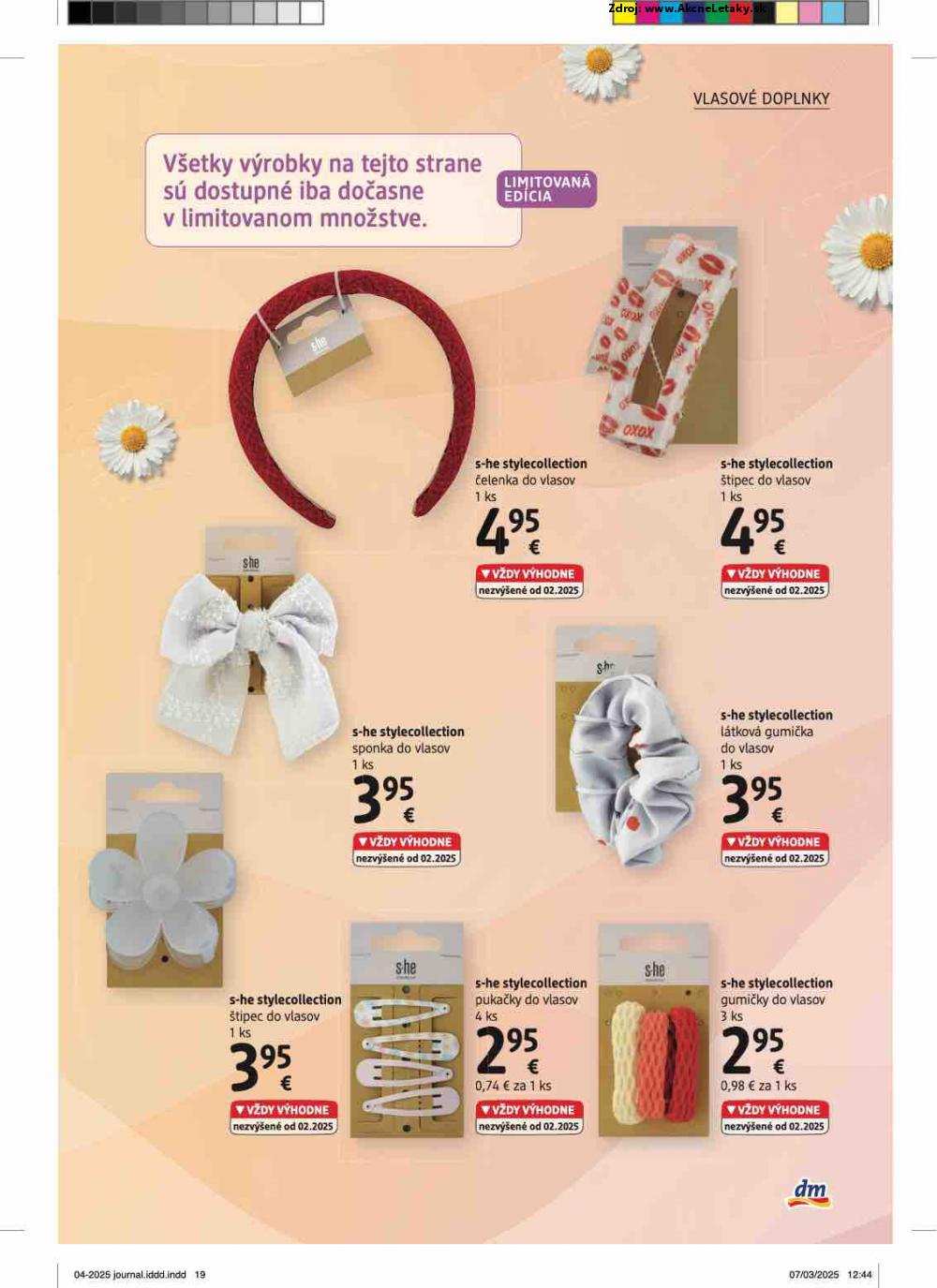 Leták dm drogerie (1. 4. - 30. 4. 2025) - strana 19 z 32