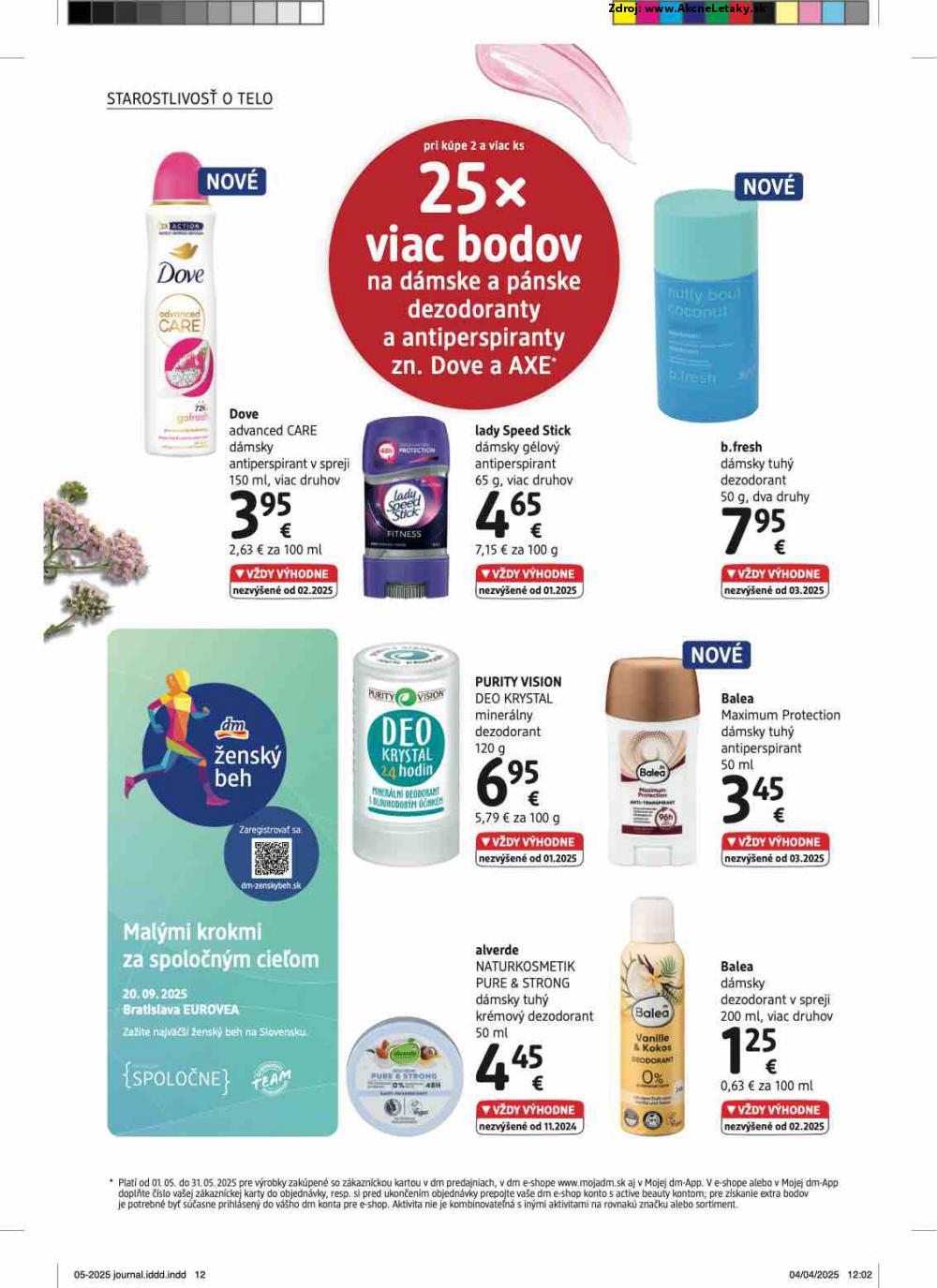 Leták dm drogerie (1. 5. - 31. 5. 2025) - strana 12 z 32