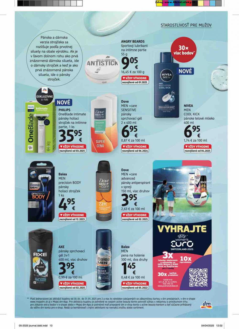 Leták dm drogerie (1. 5. - 31. 5. 2025) - strana 13 z 32