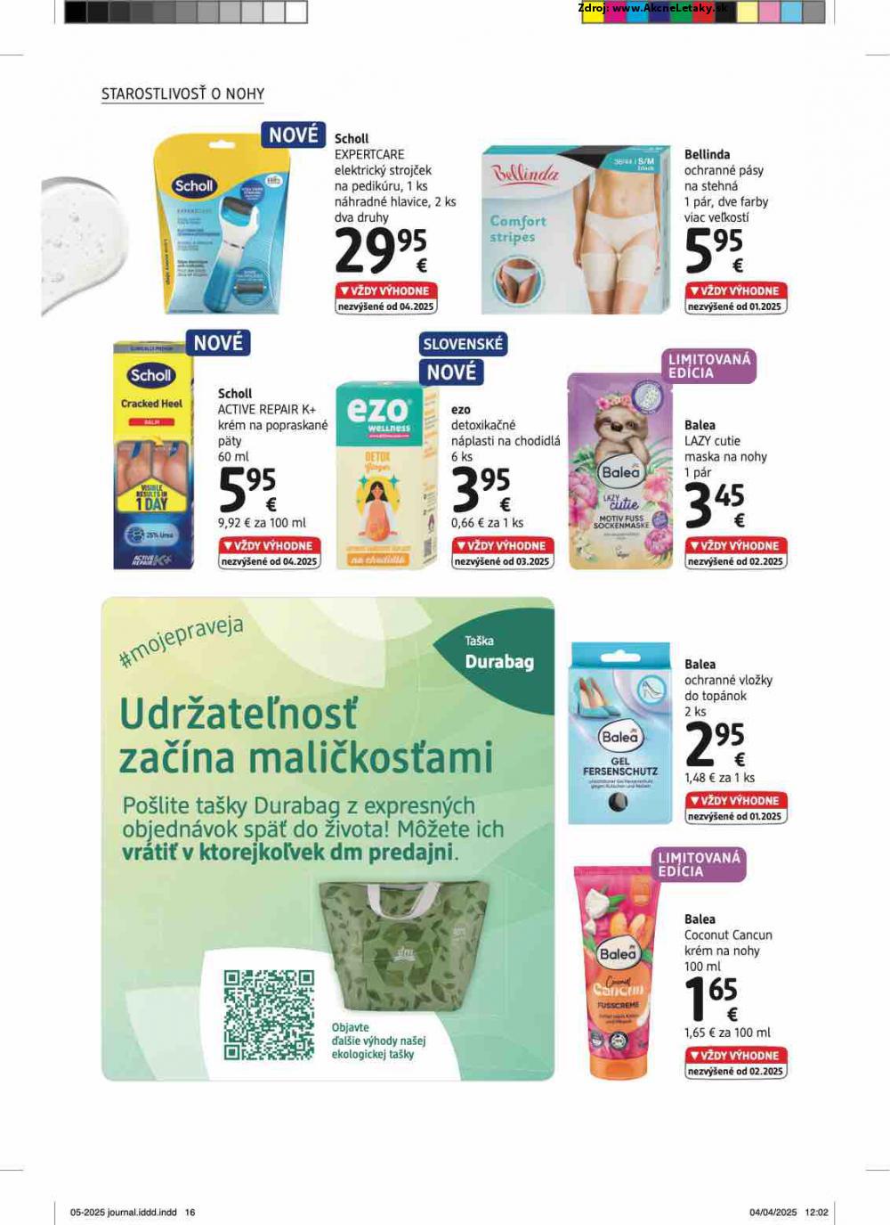 Leták dm drogerie (1. 5. - 31. 5. 2025) - strana 16 z 32