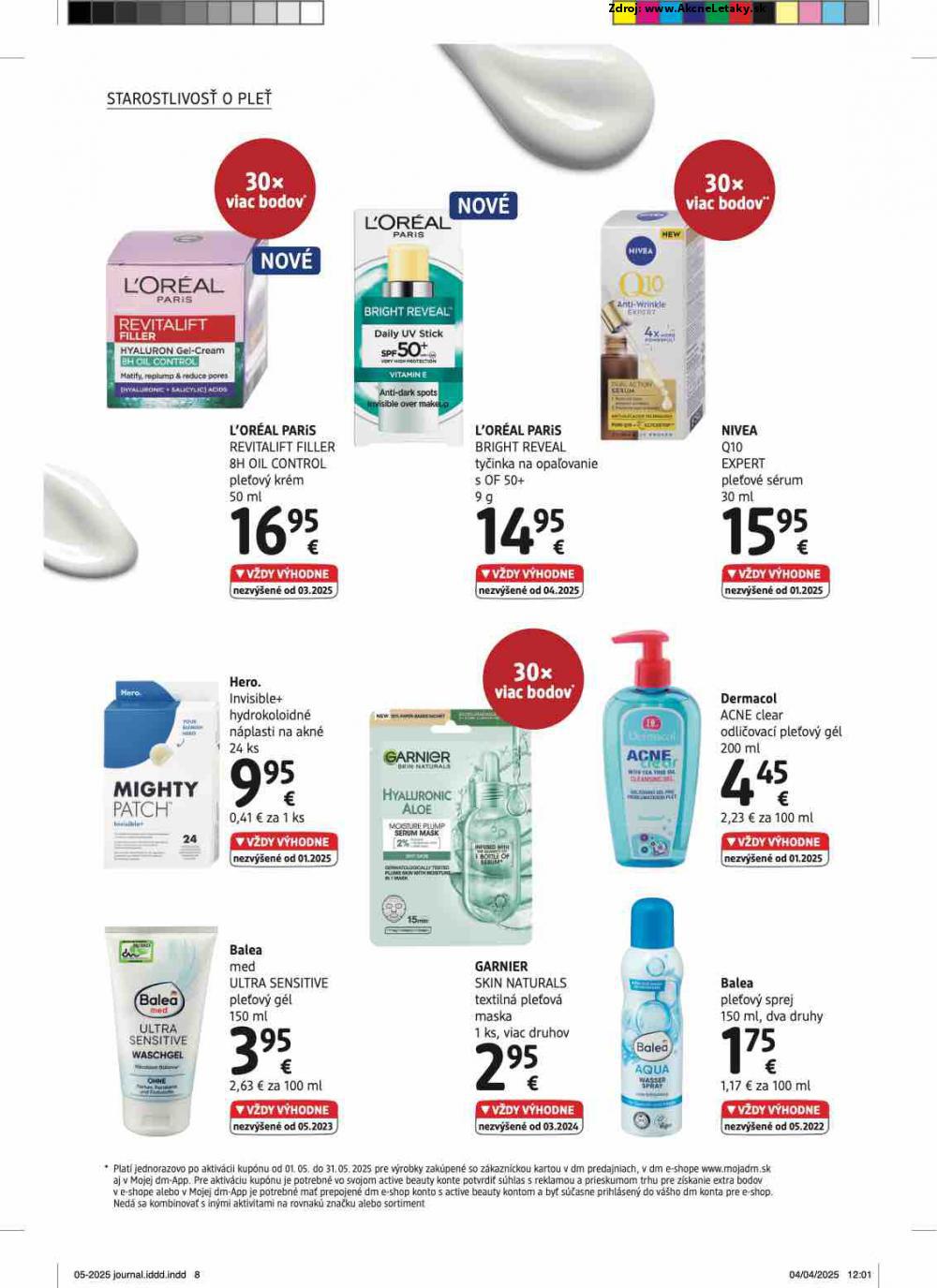 Leták dm drogerie (1. 5. - 31. 5. 2025) - strana 8 z 32