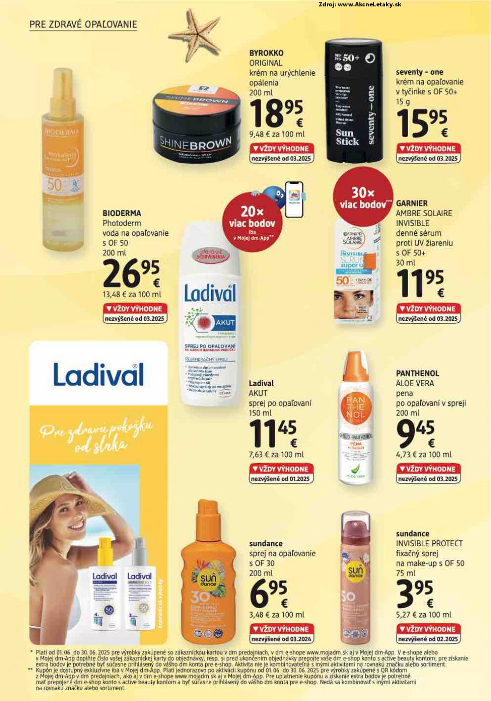 Leták dm drogerie (1. 6. - 30. 6. 2025) - strana 14 z 32