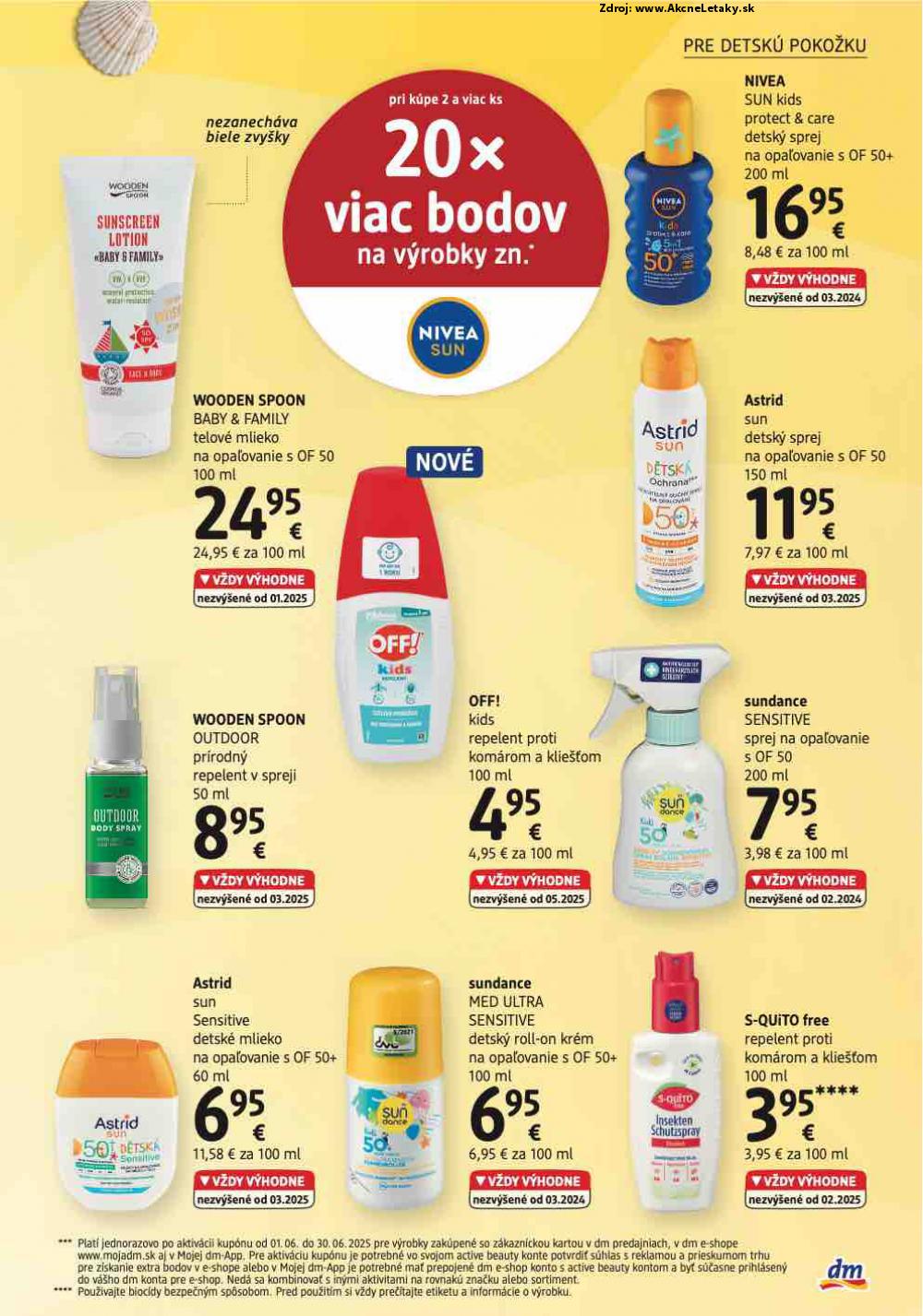 Leták dm drogerie (1. 6. - 30. 6. 2025) - strana 15 z 32