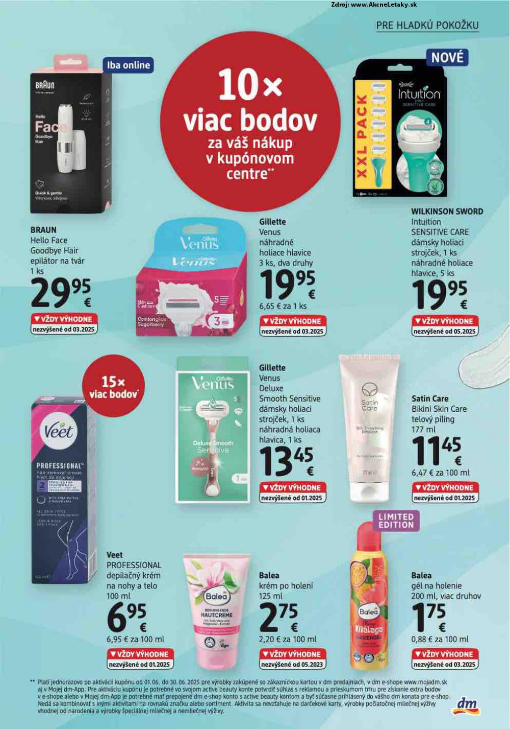 Leták dm drogerie (1. 6. - 30. 6. 2025) - strana 17 z 32