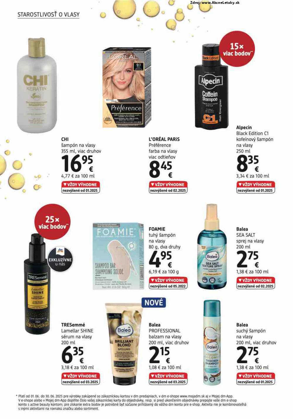 Leták dm drogerie (1. 6. - 30. 6. 2025) - strana 18 z 32