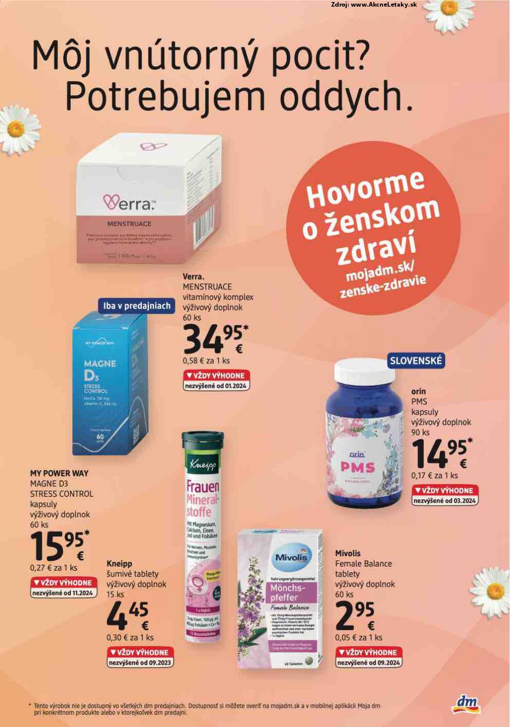 Leták dm drogerie (1. 6. - 30. 6. 2025) - strana 3 z 32