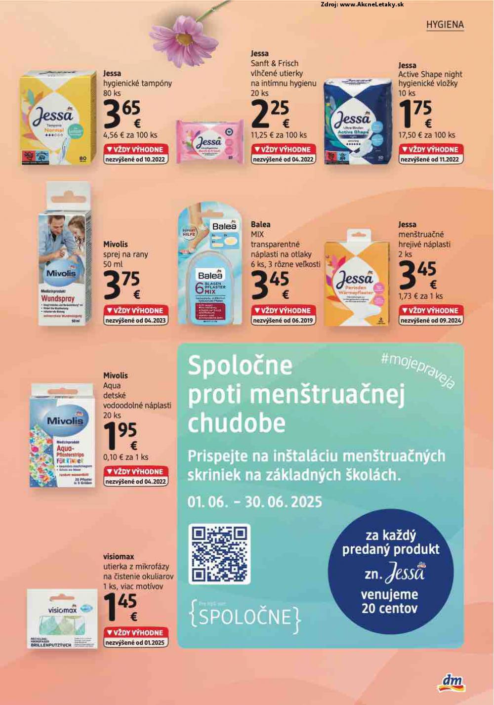 Leták dm drogerie (1. 6. - 30. 6. 2025) - strana 5 z 32