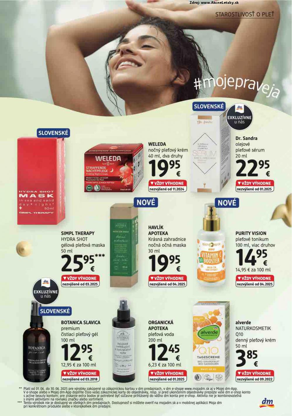 Leták dm drogerie (1. 6. - 30. 6. 2025) - strana 7 z 32