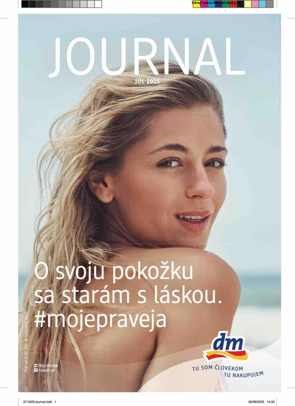 Leták dm drogerie (1. 7. - 31. 7. 2025) - strana 1 z 32