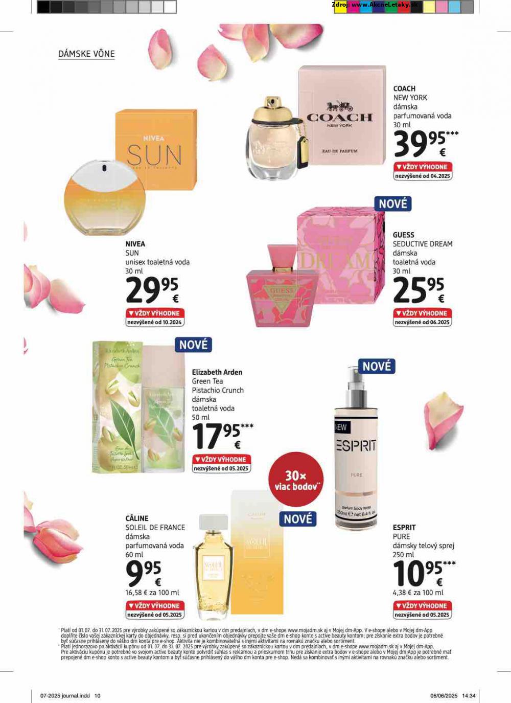 Leták dm drogerie (1. 7. - 31. 7. 2025) - strana 10 z 32