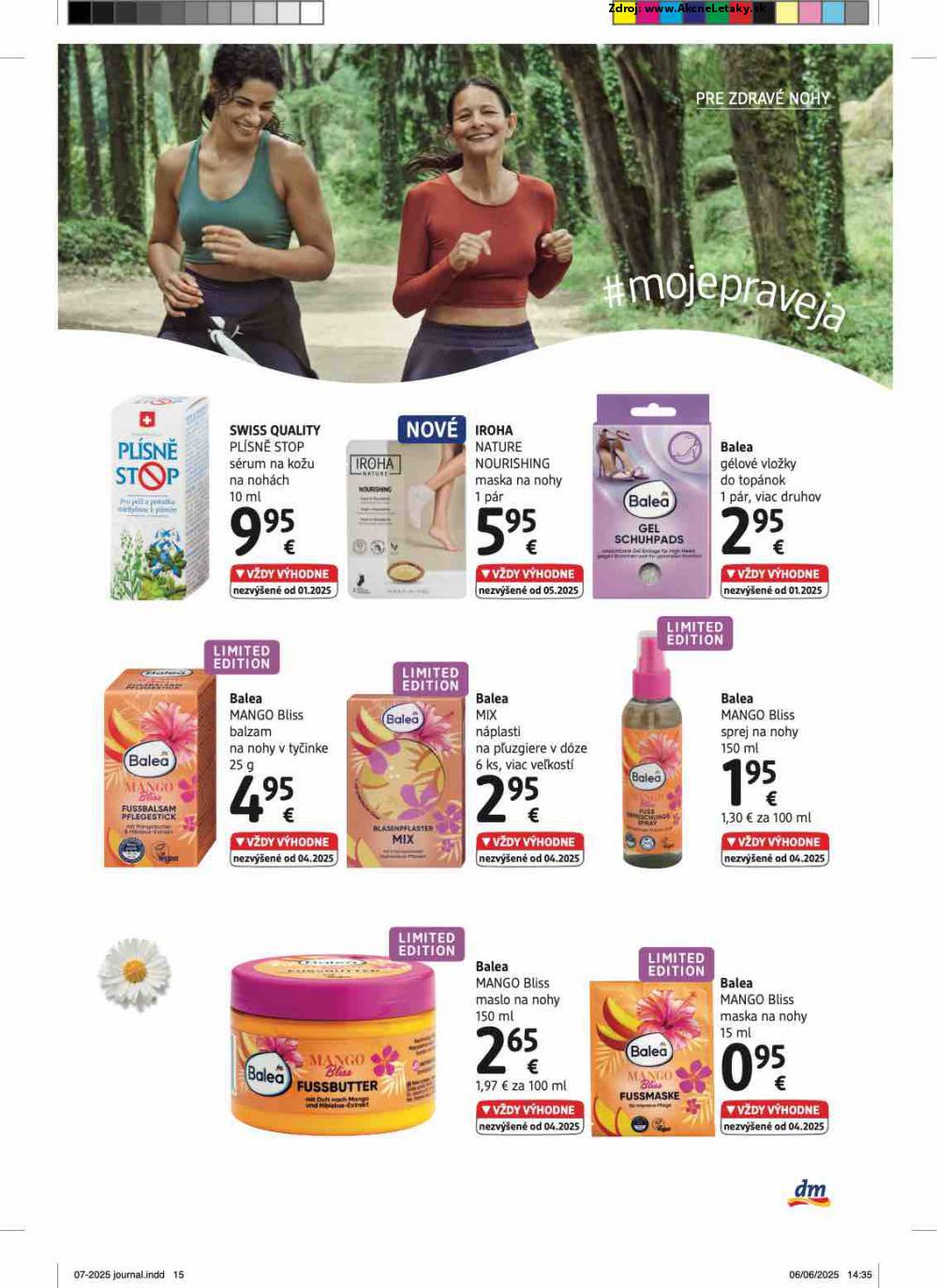 Leták dm drogerie (1. 7. - 31. 7. 2025) - strana 15 z 32
