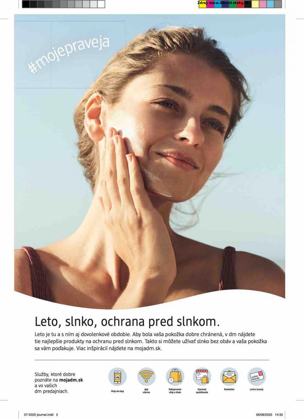 Leták dm drogerie (1. 7. - 31. 7. 2025) - strana 2 z 32