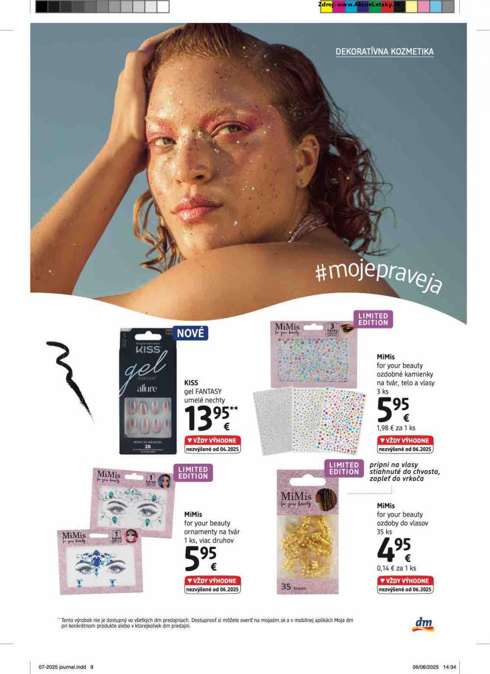 Leták dm drogerie (1. 7. - 31. 7. 2025) - strana 9 z 32