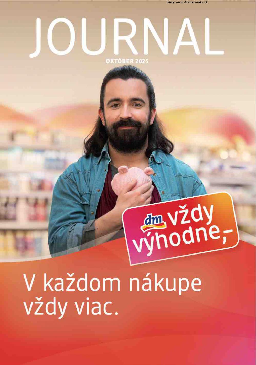 Leták dm drogerie (1. 10. - 31. 10. 2025) - strana 1 z 32
