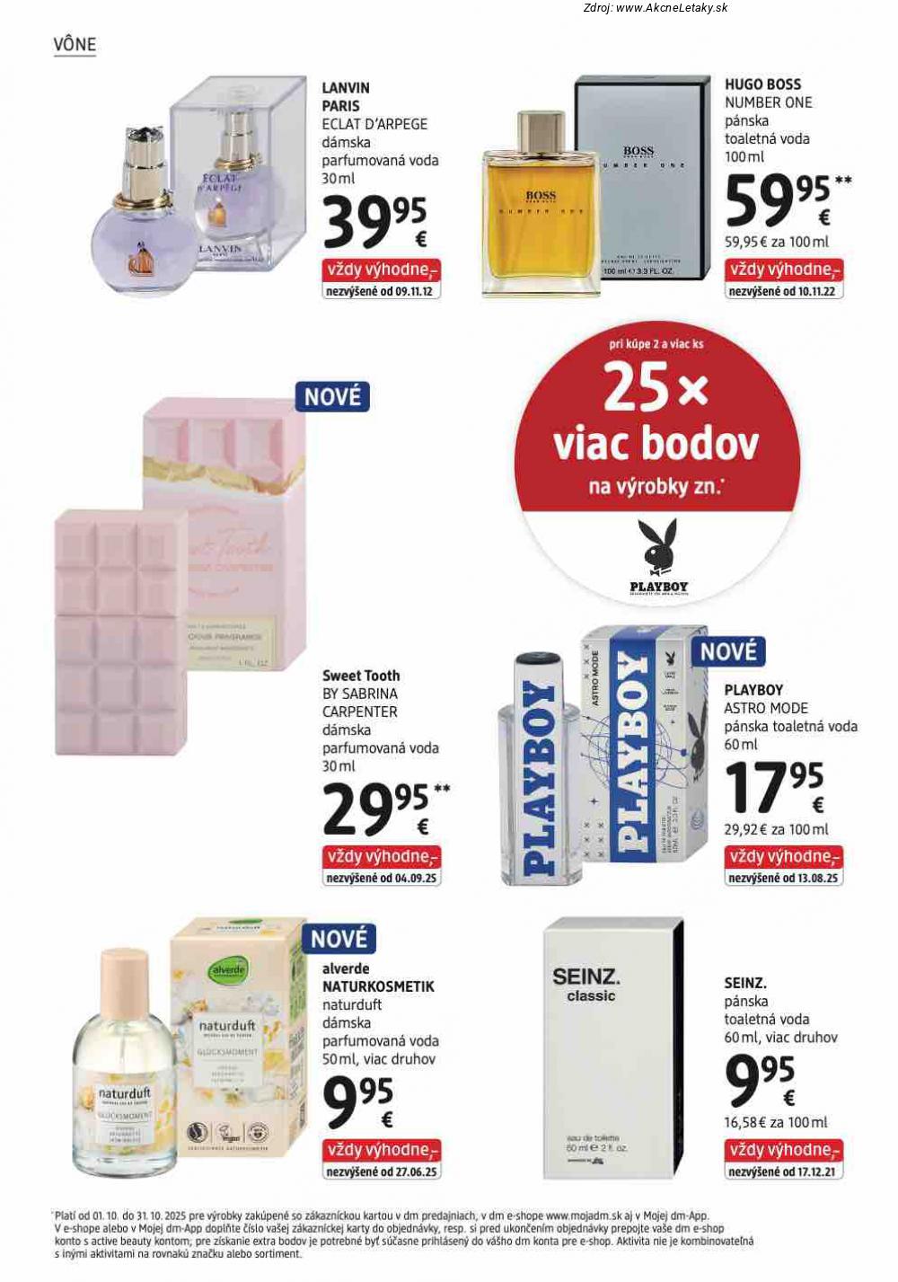 Leták dm drogerie (1. 10. - 31. 10. 2025) - strana 10 z 32