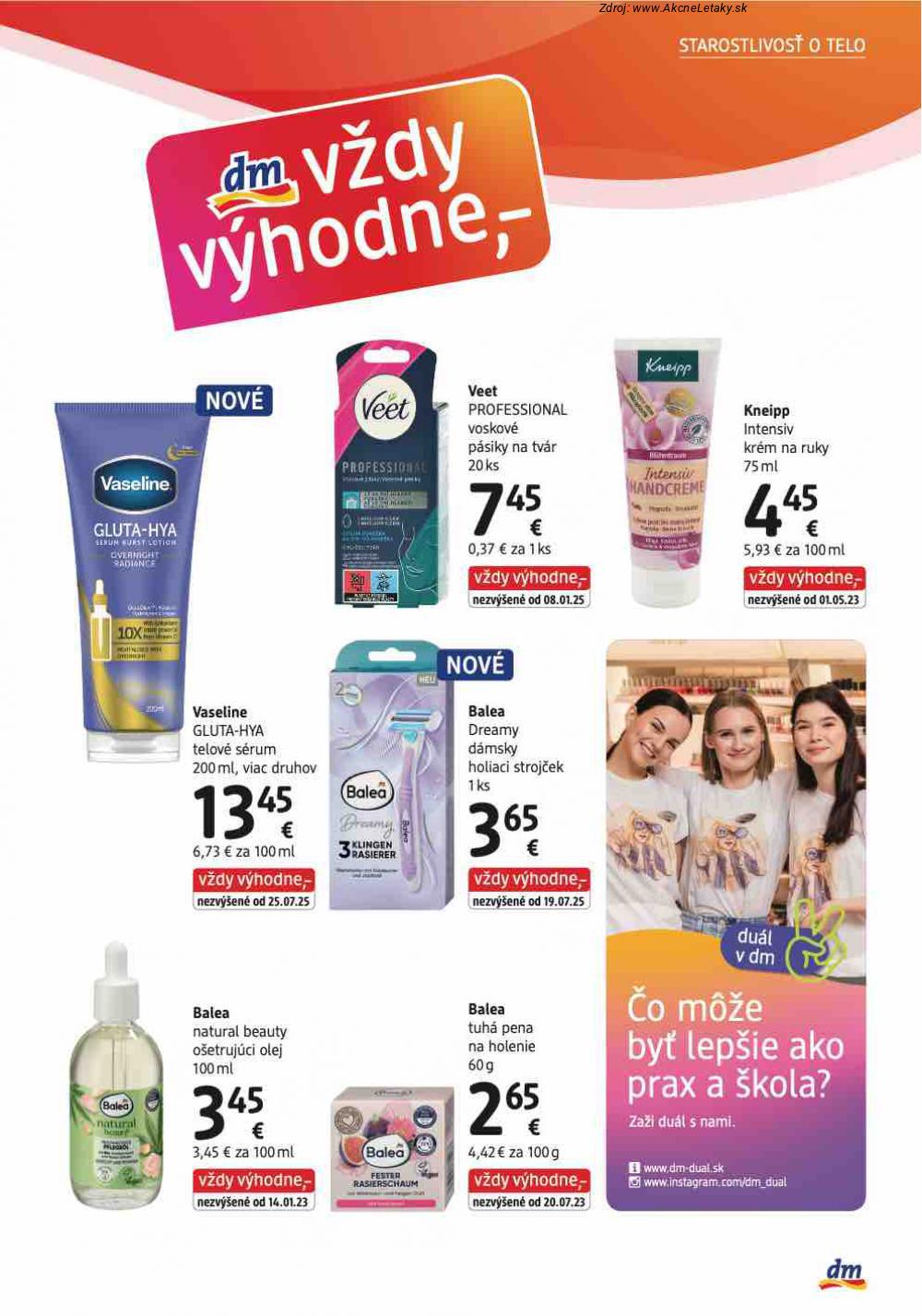 Leták dm drogerie (1. 10. - 31. 10. 2025) - strana 13 z 32