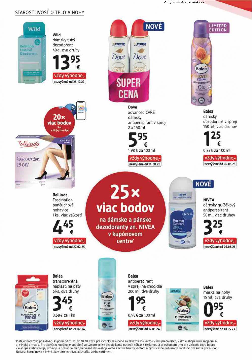 Leták dm drogerie (1. 10. - 31. 10. 2025) - strana 14 z 32