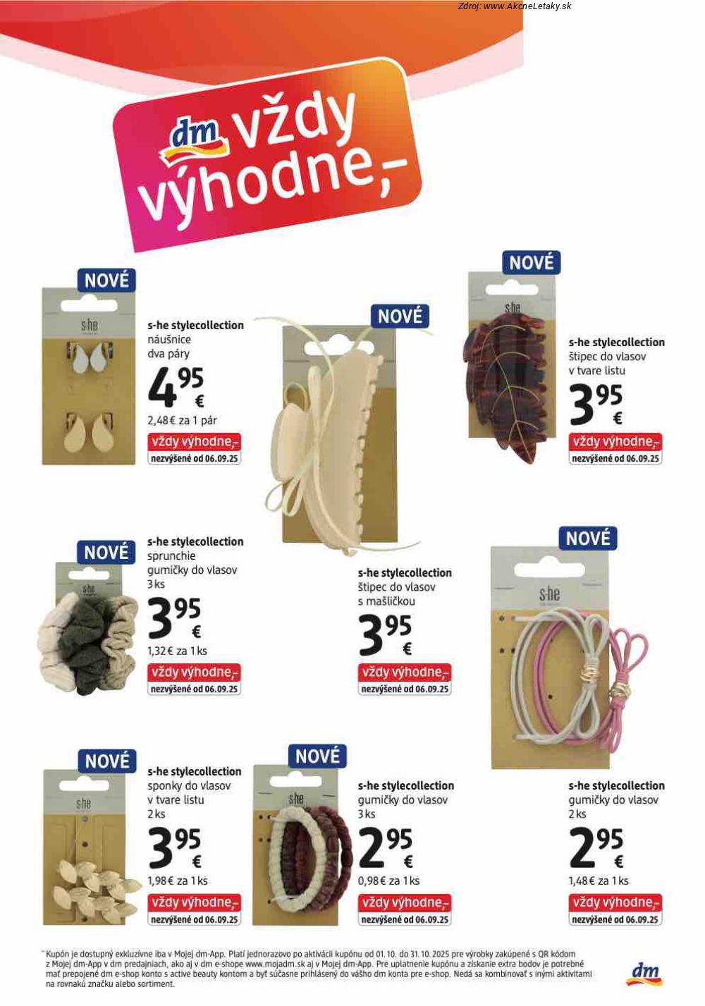 Leták dm drogerie (1. 10. - 31. 10. 2025) - strana 15 z 32