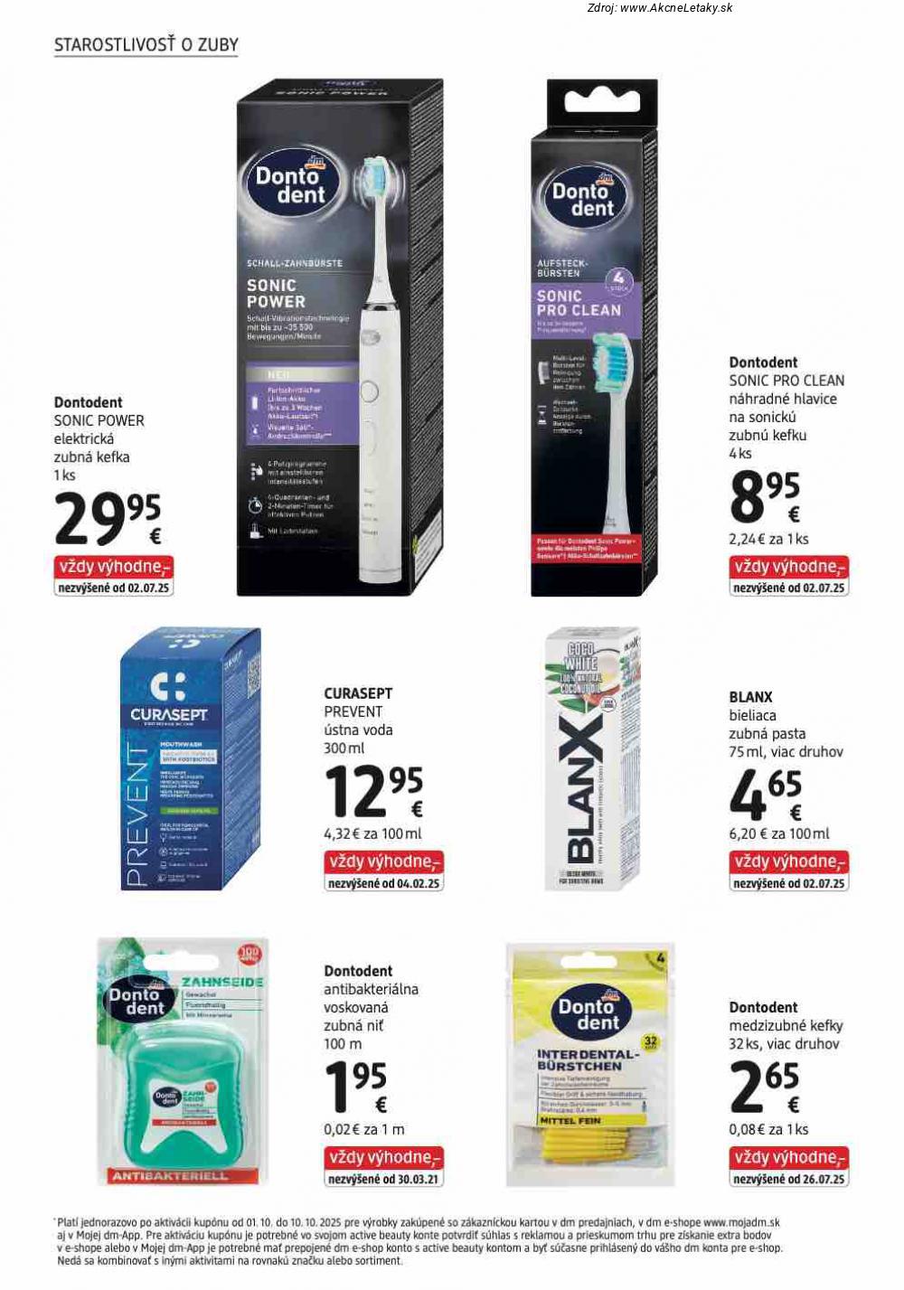 Leták dm drogerie (1. 10. - 31. 10. 2025) - strana 18 z 32