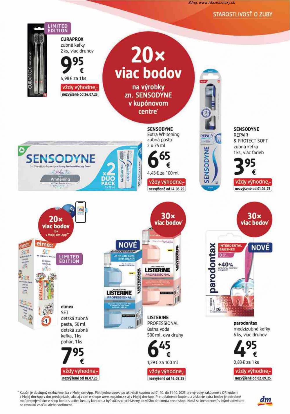 Leták dm drogerie (1. 10. - 31. 10. 2025) - strana 19 z 32