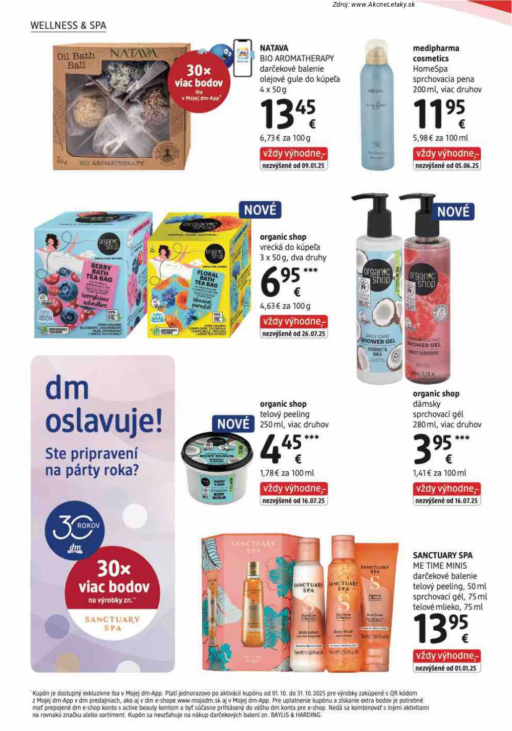 Leták dm drogerie (1. 10. - 31. 10. 2025) - strana 4 z 32