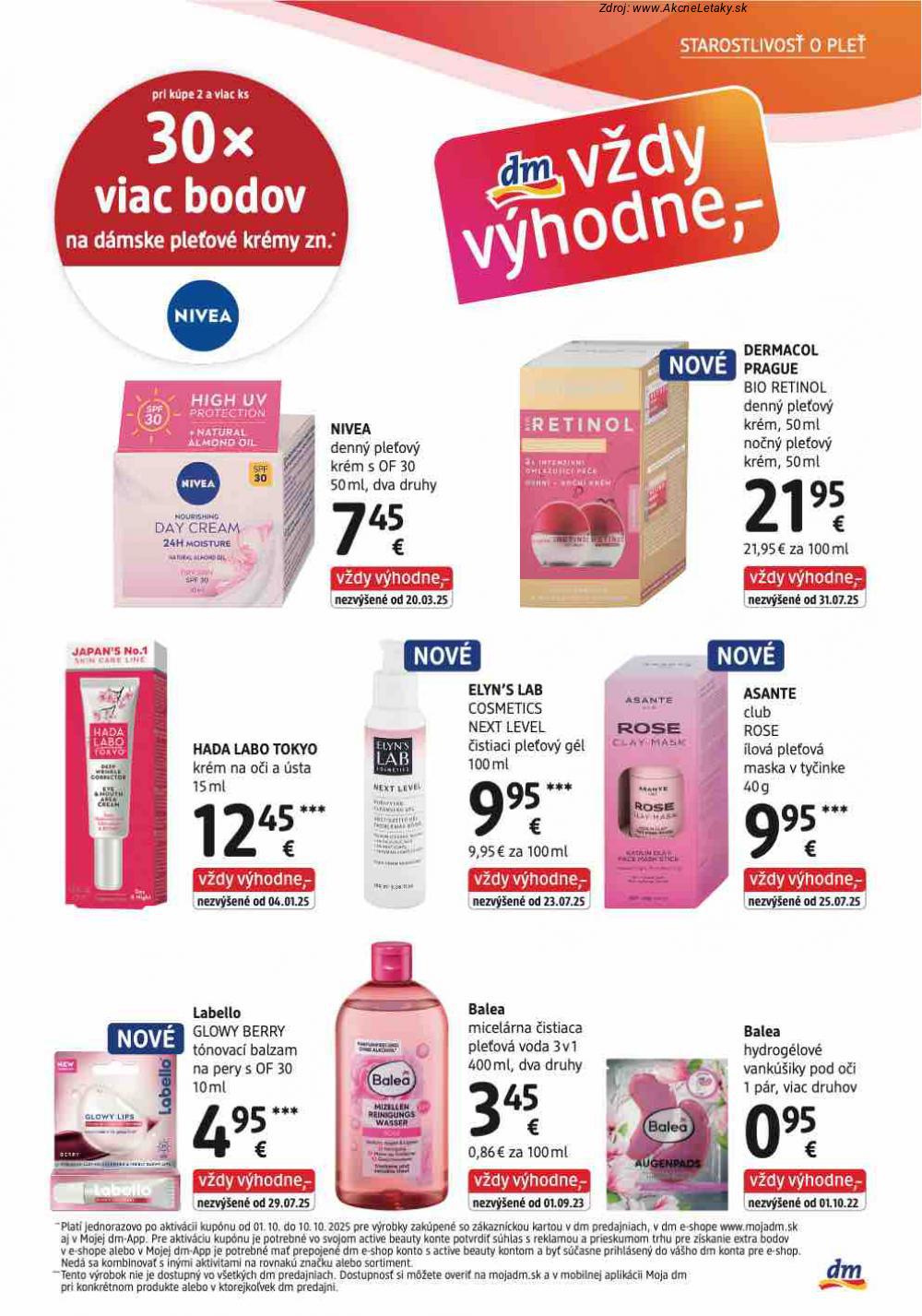 Leták dm drogerie (1. 10. - 31. 10. 2025) - strana 7 z 32