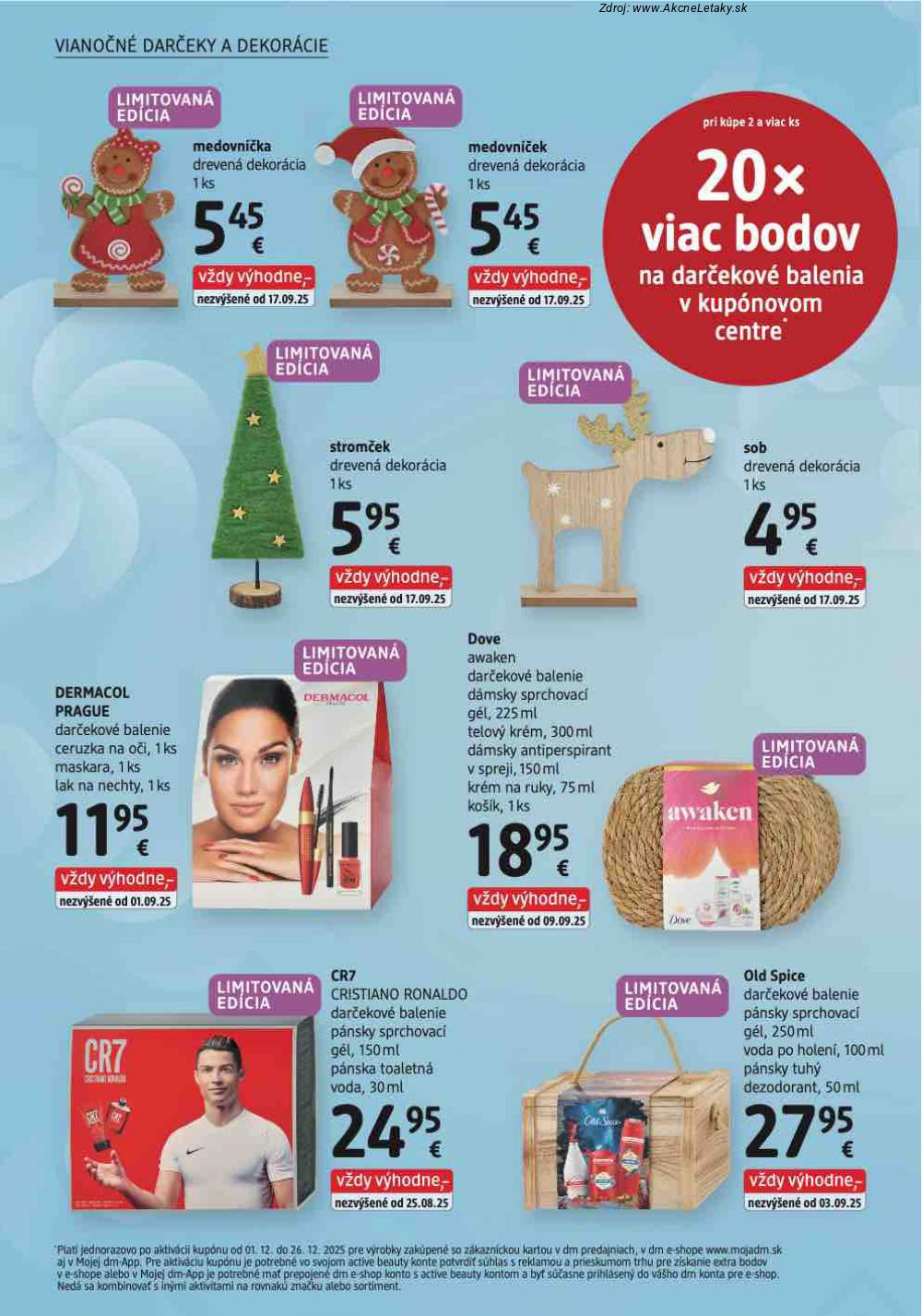 Leták dm drogerie (1. 12. - 31. 12. 2025) - strana 12 z 32