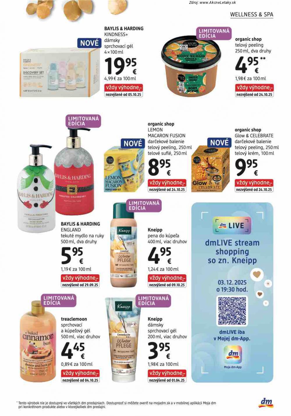 Leták dm drogerie (1. 12. - 31. 12. 2025) - strana 15 z 32
