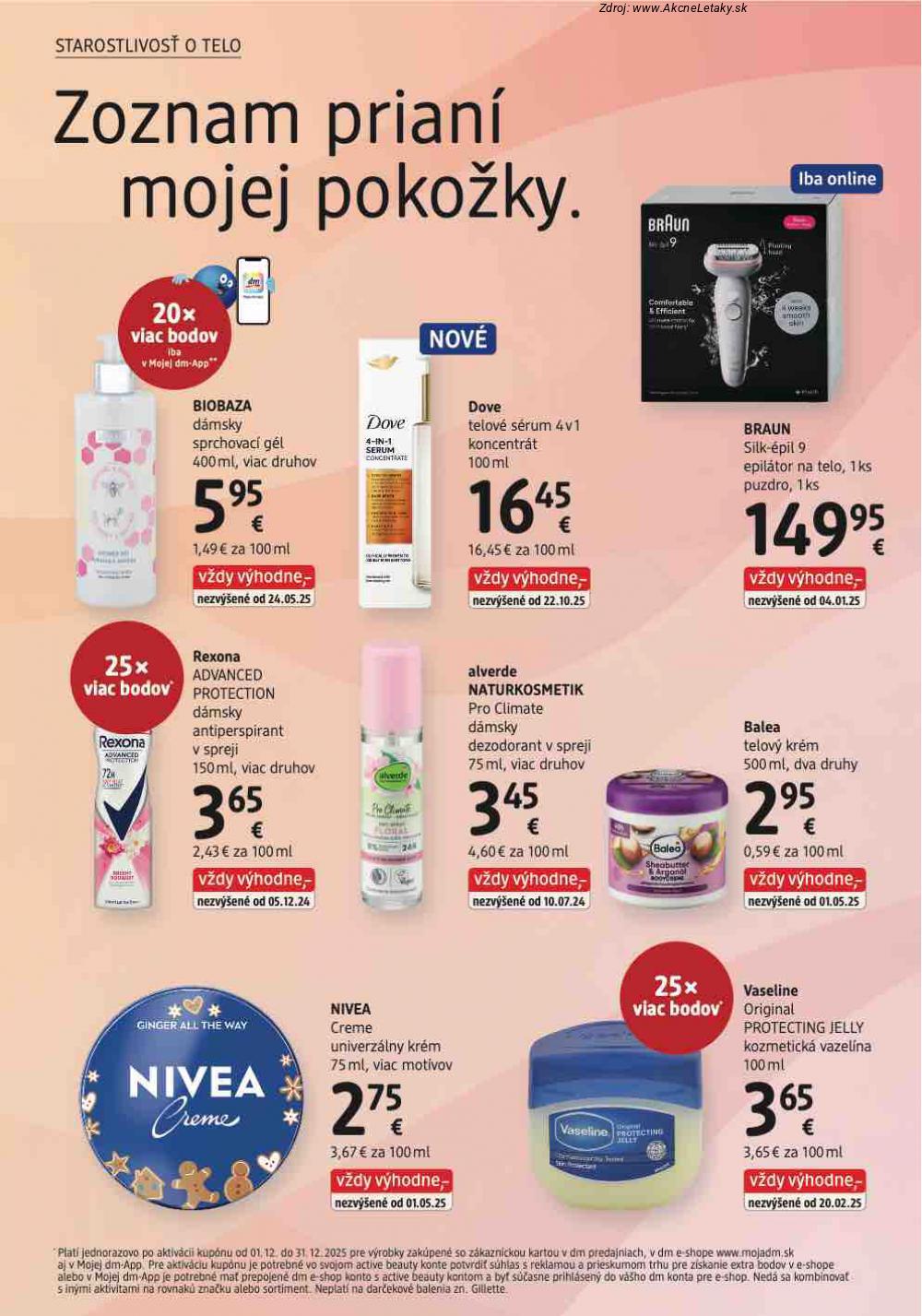Leták dm drogerie (1. 12. - 31. 12. 2025) - strana 16 z 32