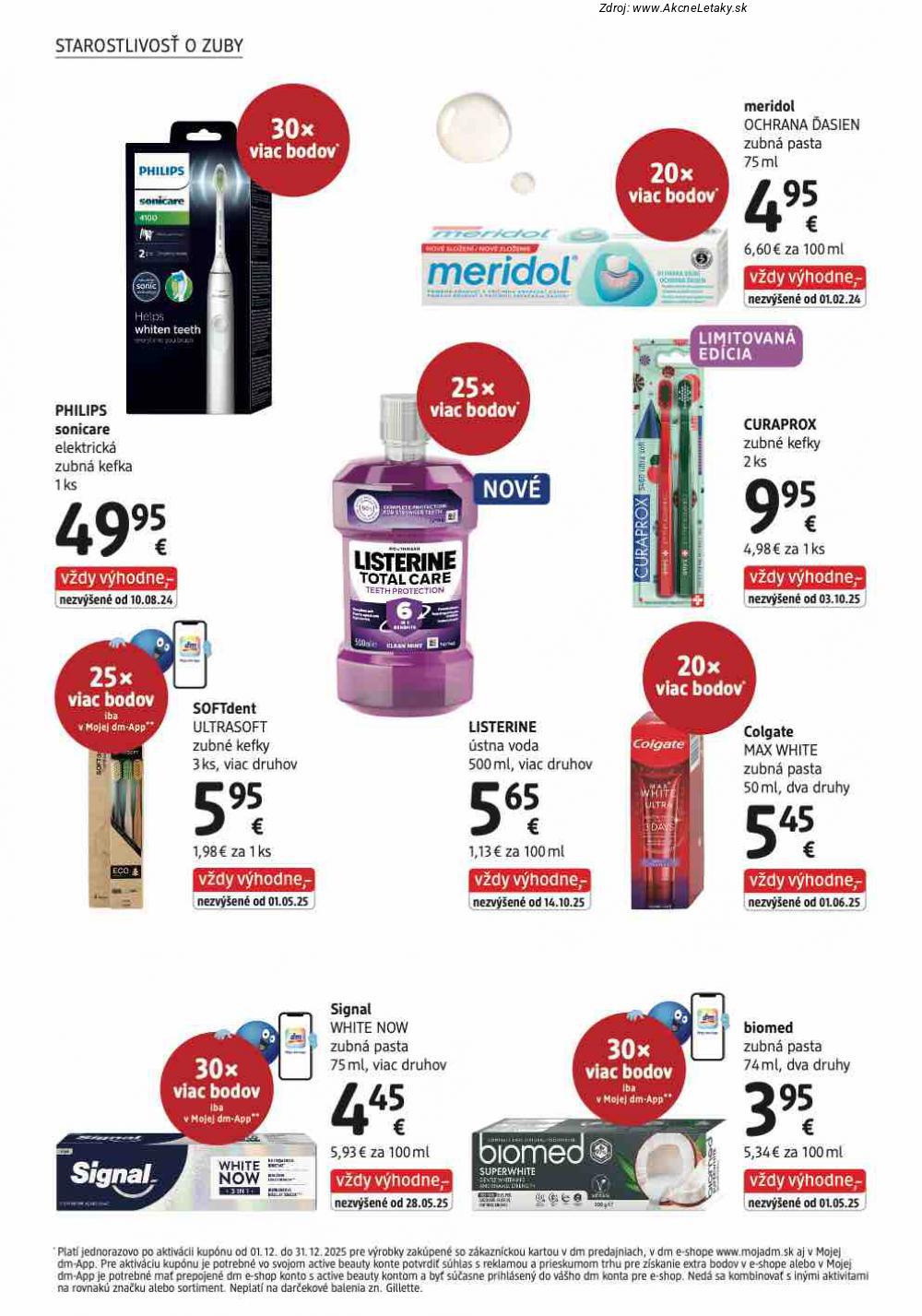 Leták dm drogerie (1. 12. - 31. 12. 2025) - strana 20 z 32