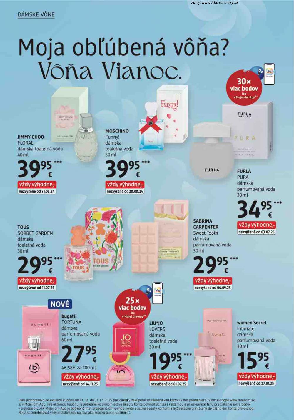 Leták dm drogerie (1. 12. - 31. 12. 2025) - strana 4 z 32