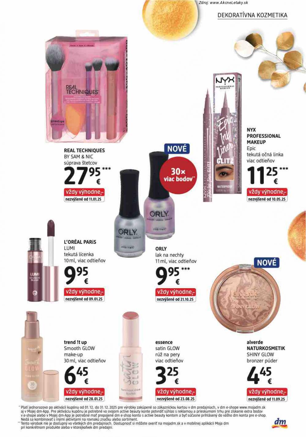 Leták dm drogerie (1. 12. - 31. 12. 2025) - strana 7 z 32