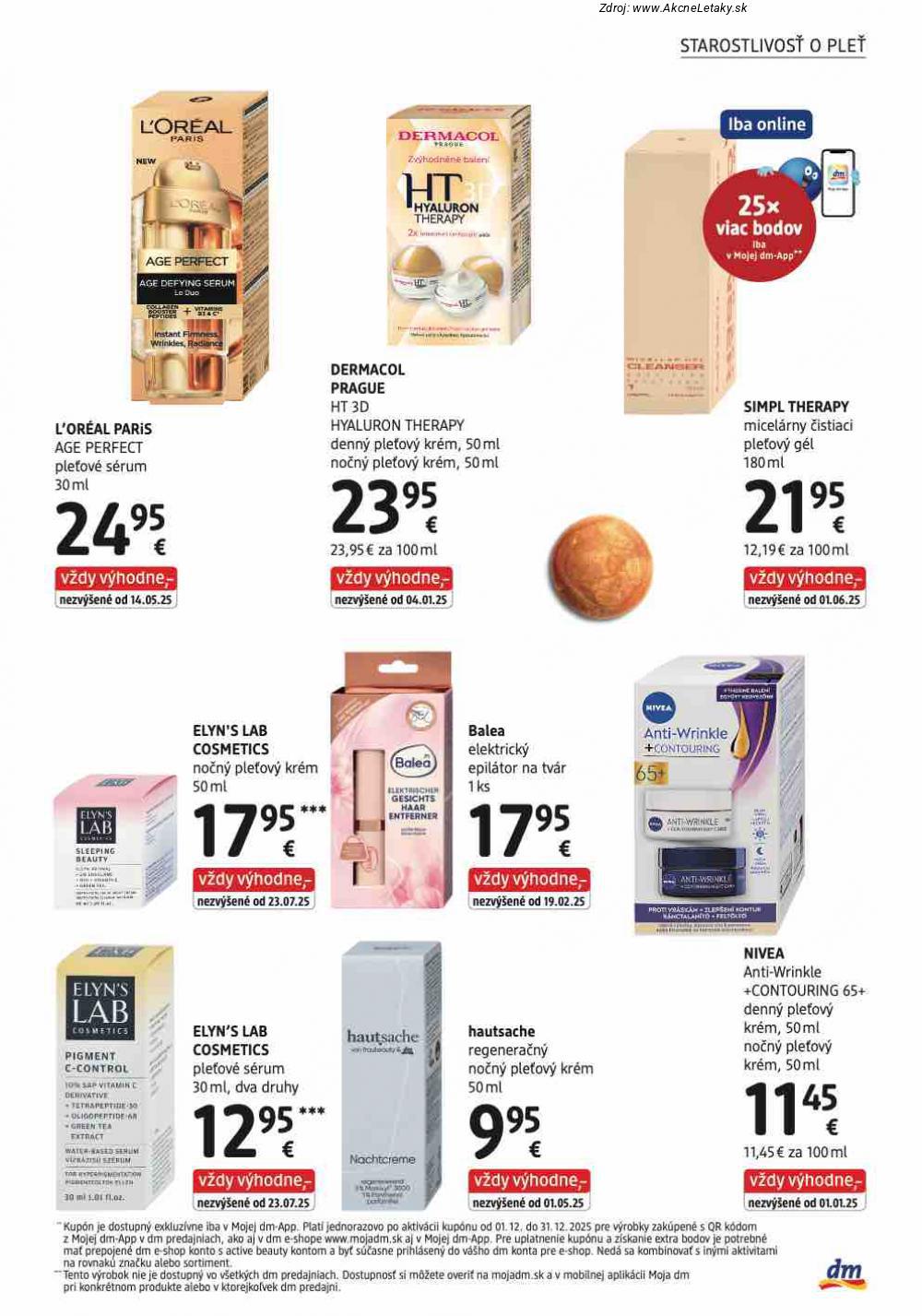 Leták dm drogerie (1. 12. - 31. 12. 2025) - strana 9 z 32