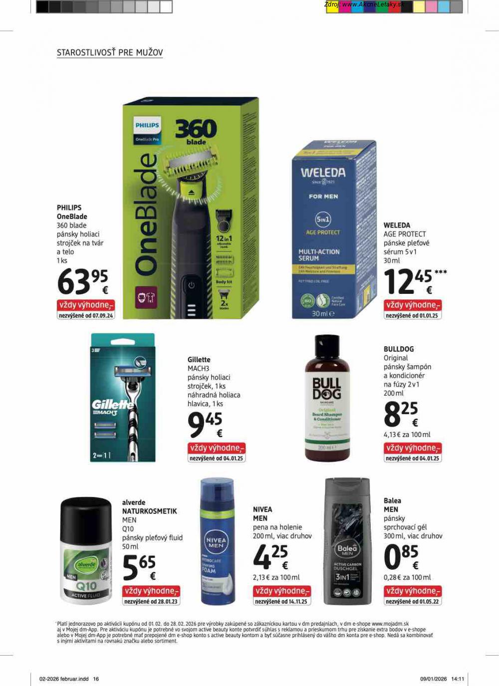 Leták dm drogerie (1. 2 - 28. 2. 2026) - strana 16 z 32