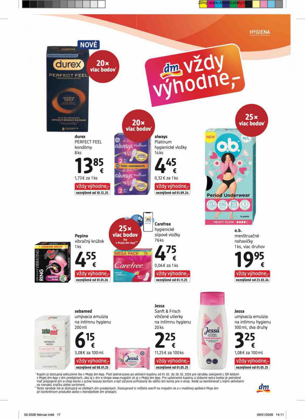 Leták dm drogerie (1. 2 - 28. 2. 2026) - strana 17 z 32