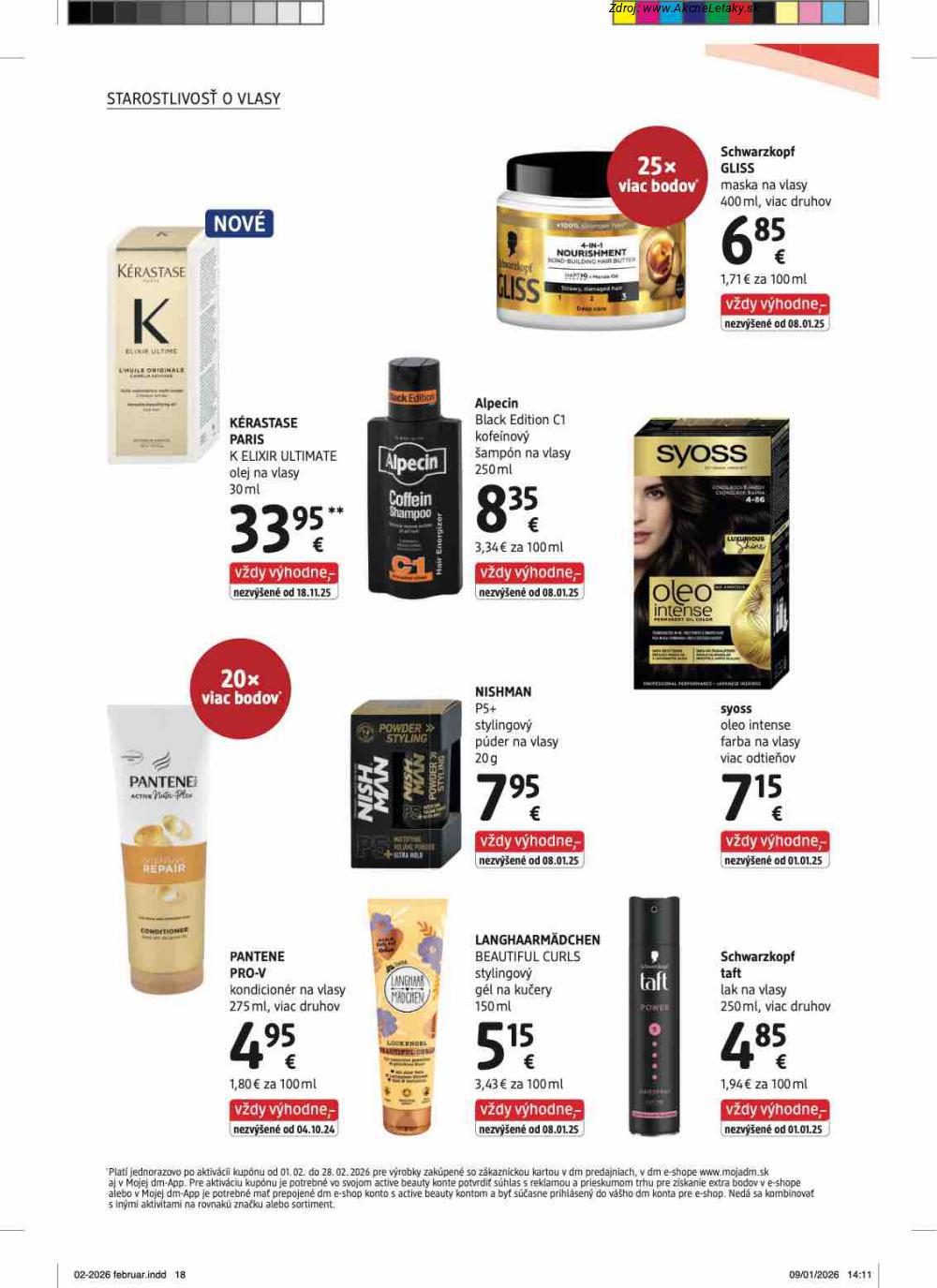 Leták dm drogerie (1. 2 - 28. 2. 2026) - strana 18 z 32