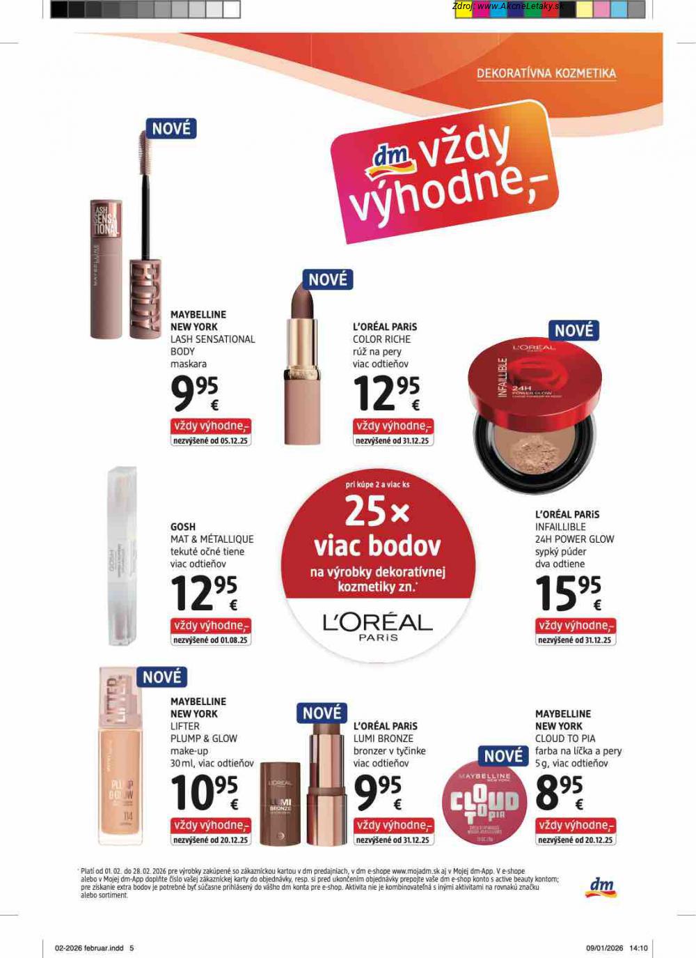 Leták dm drogerie (1. 2 - 28. 2. 2026) - strana 5 z 32
