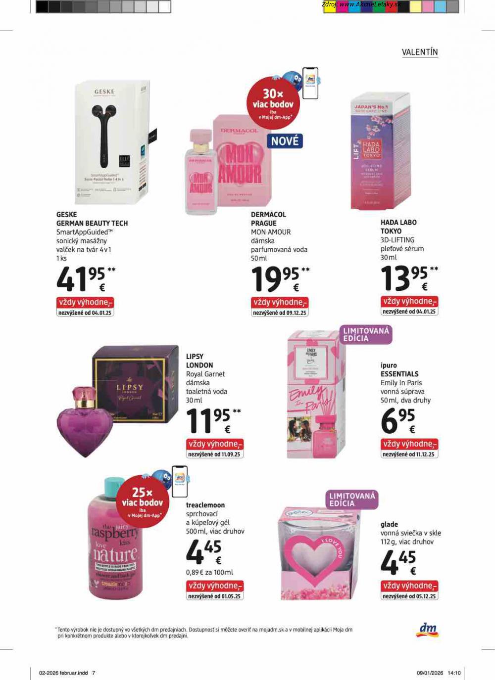 Leták dm drogerie (1. 2 - 28. 2. 2026) - strana 7 z 32