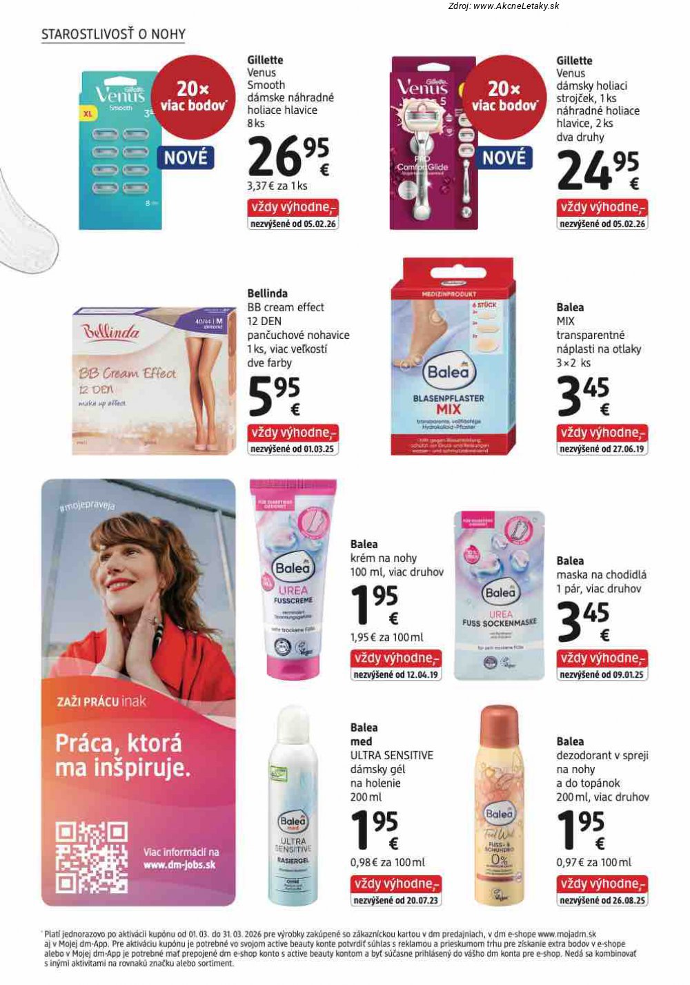 Leták dm drogerie (1. 3. - 31. 3. 2026) - strana 10 z 32