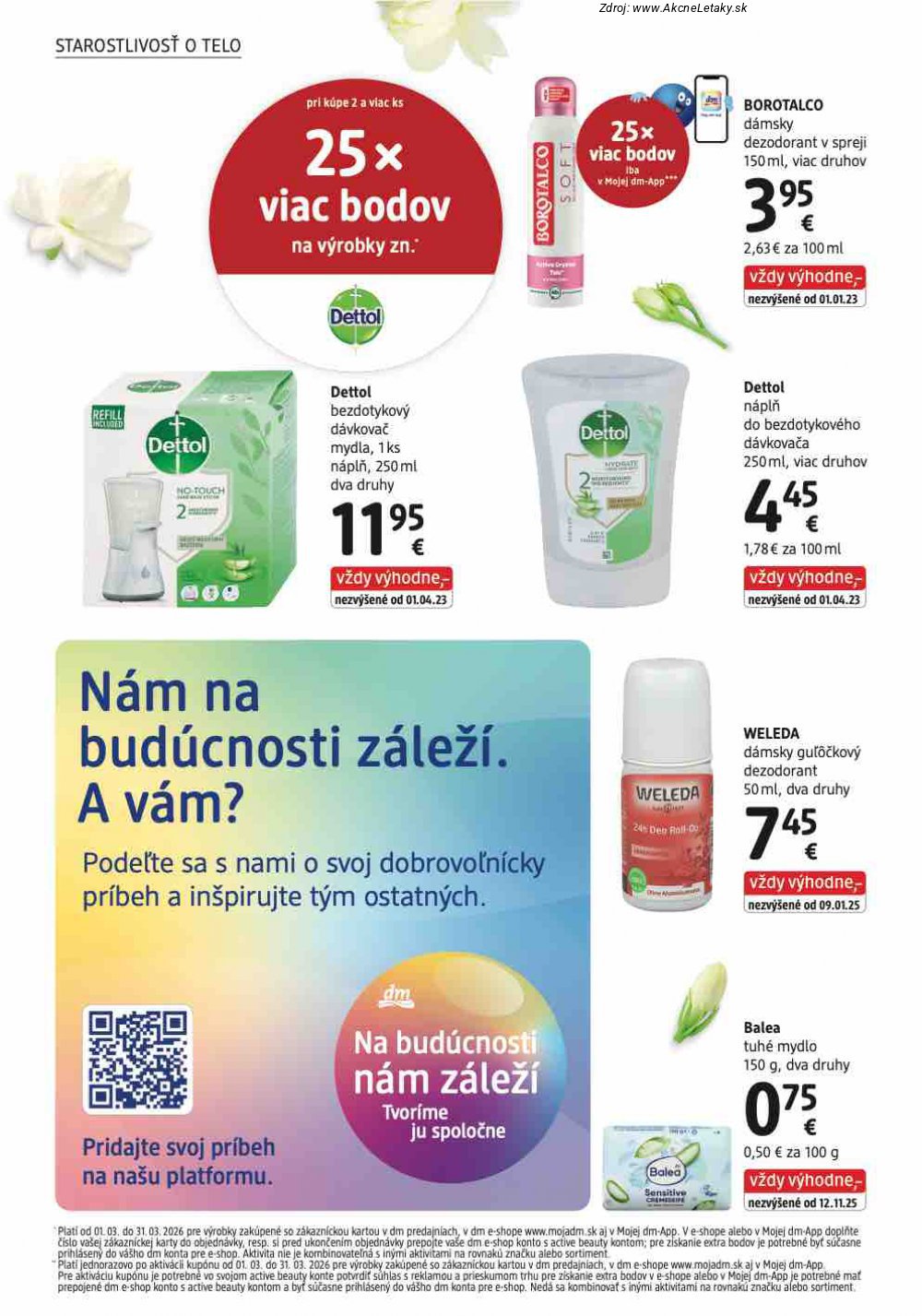Leták dm drogerie (1. 3. - 31. 3. 2026) - strana 12 z 32
