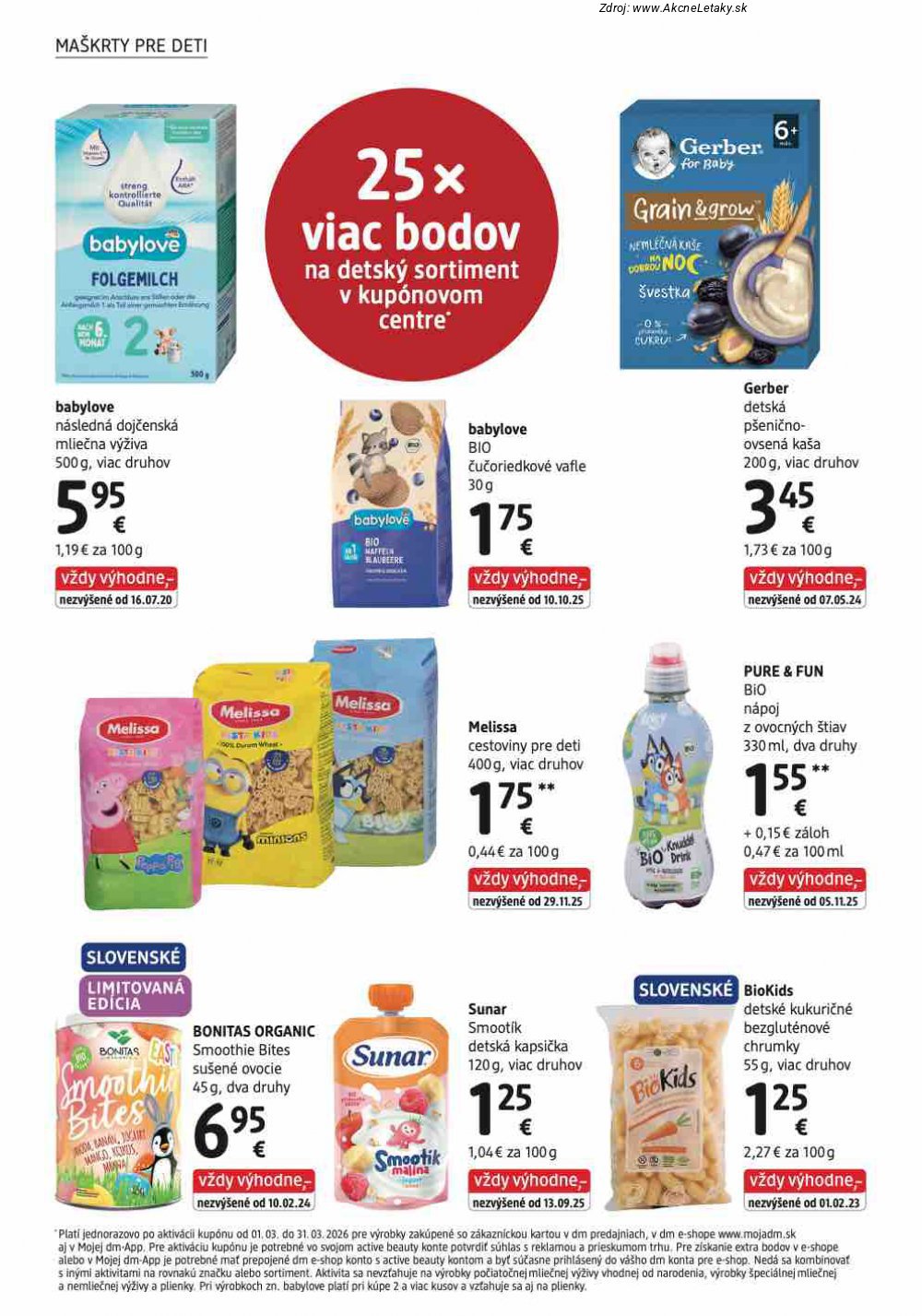 Leták dm drogerie (1. 3. - 31. 3. 2026) - strana 20 z 32