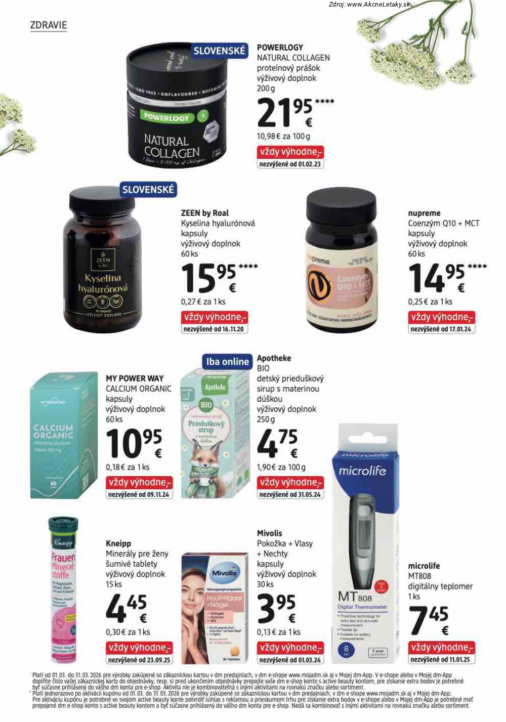 Leták dm drogerie - strana 26
