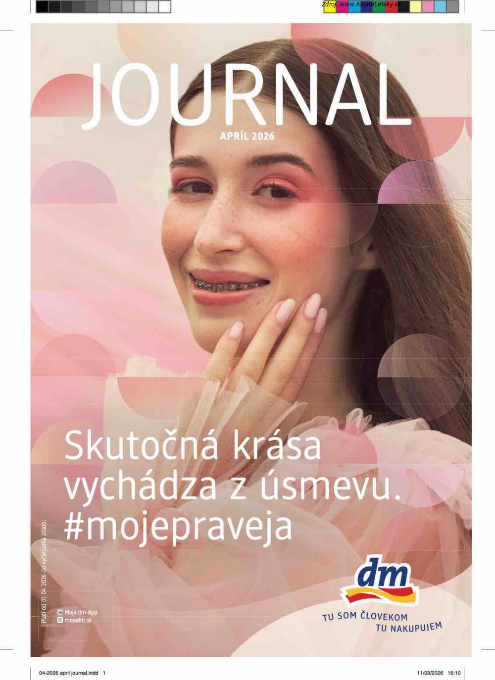 Leták dm drogerie - strana 1
