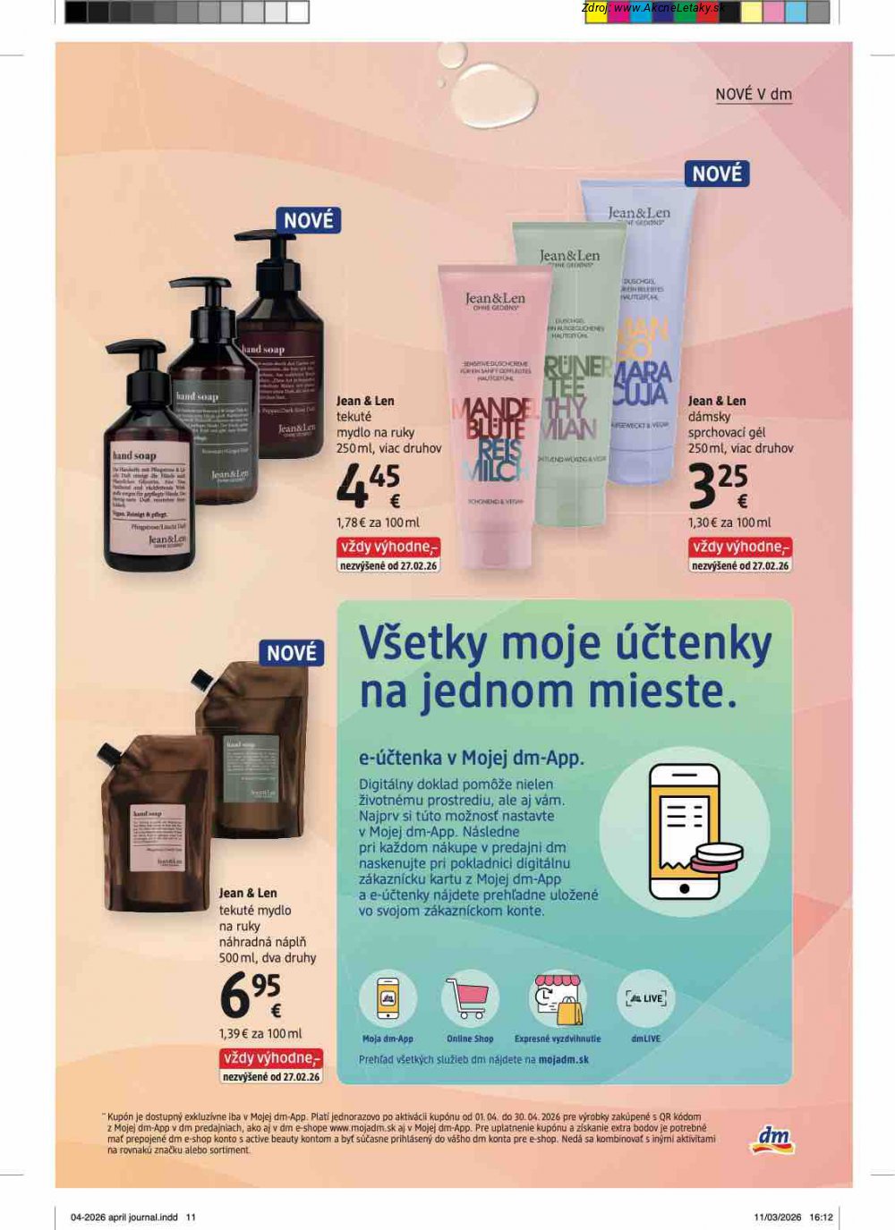 Leták dm drogerie - strana 11