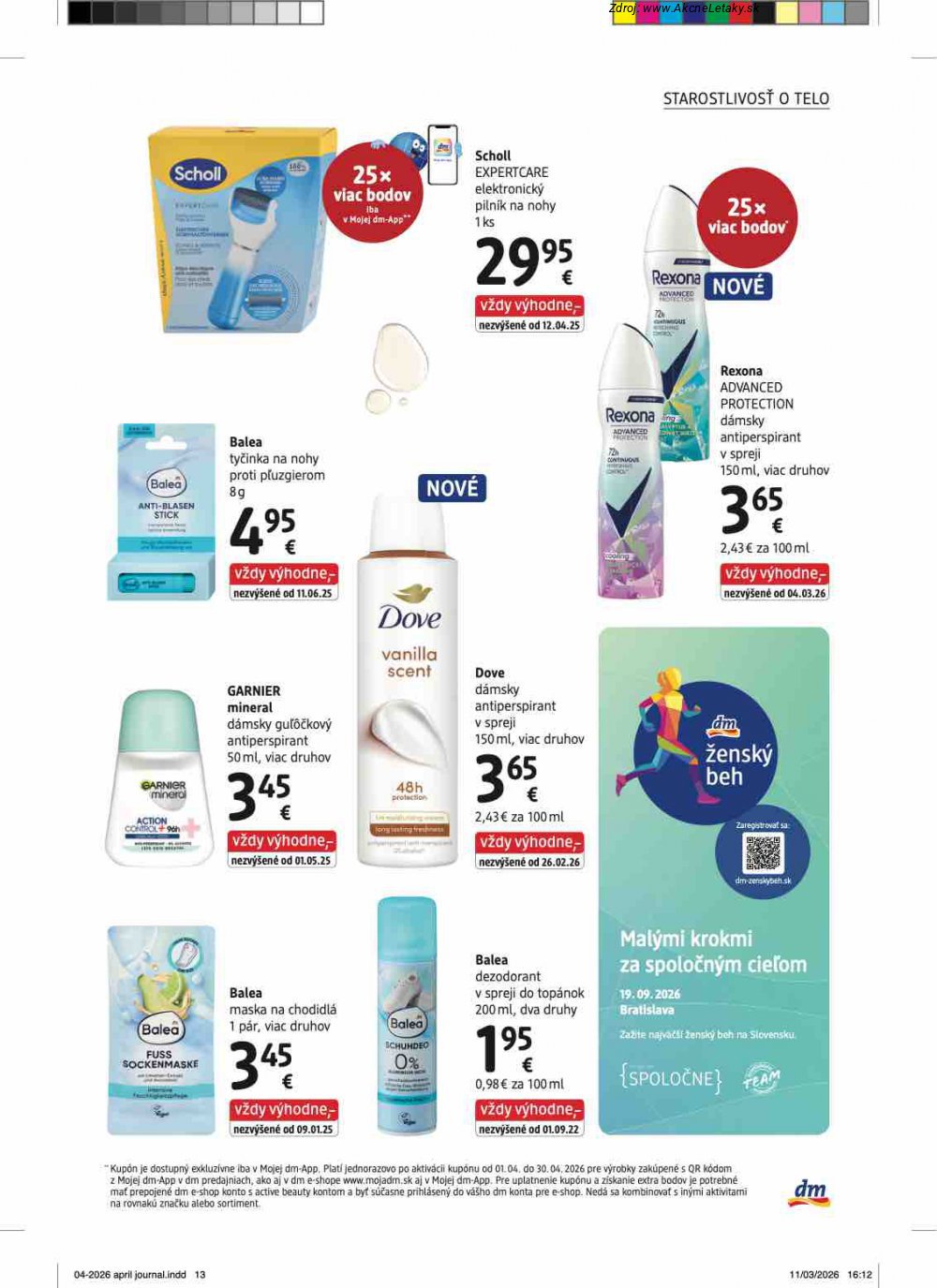 Leták dm drogerie - strana 13